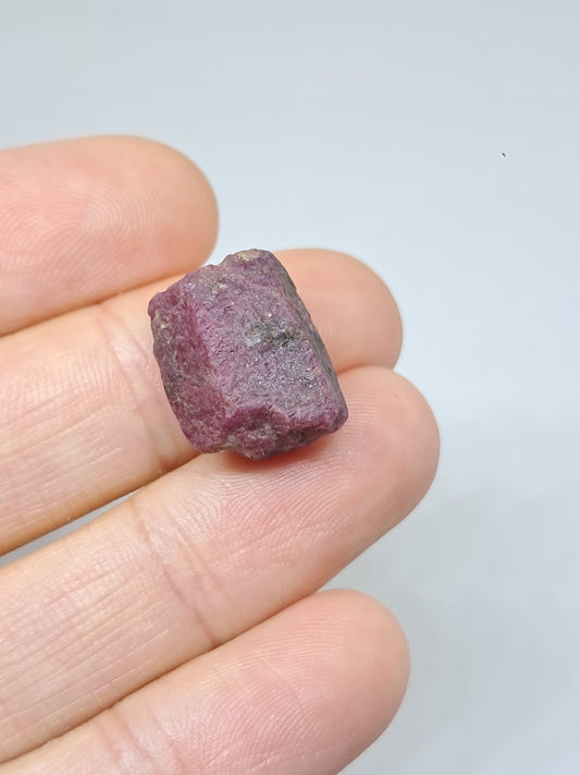 Rough Ruby Crystal (Tamil Nadu) Natural Stone | Mineral Specimen #RB32