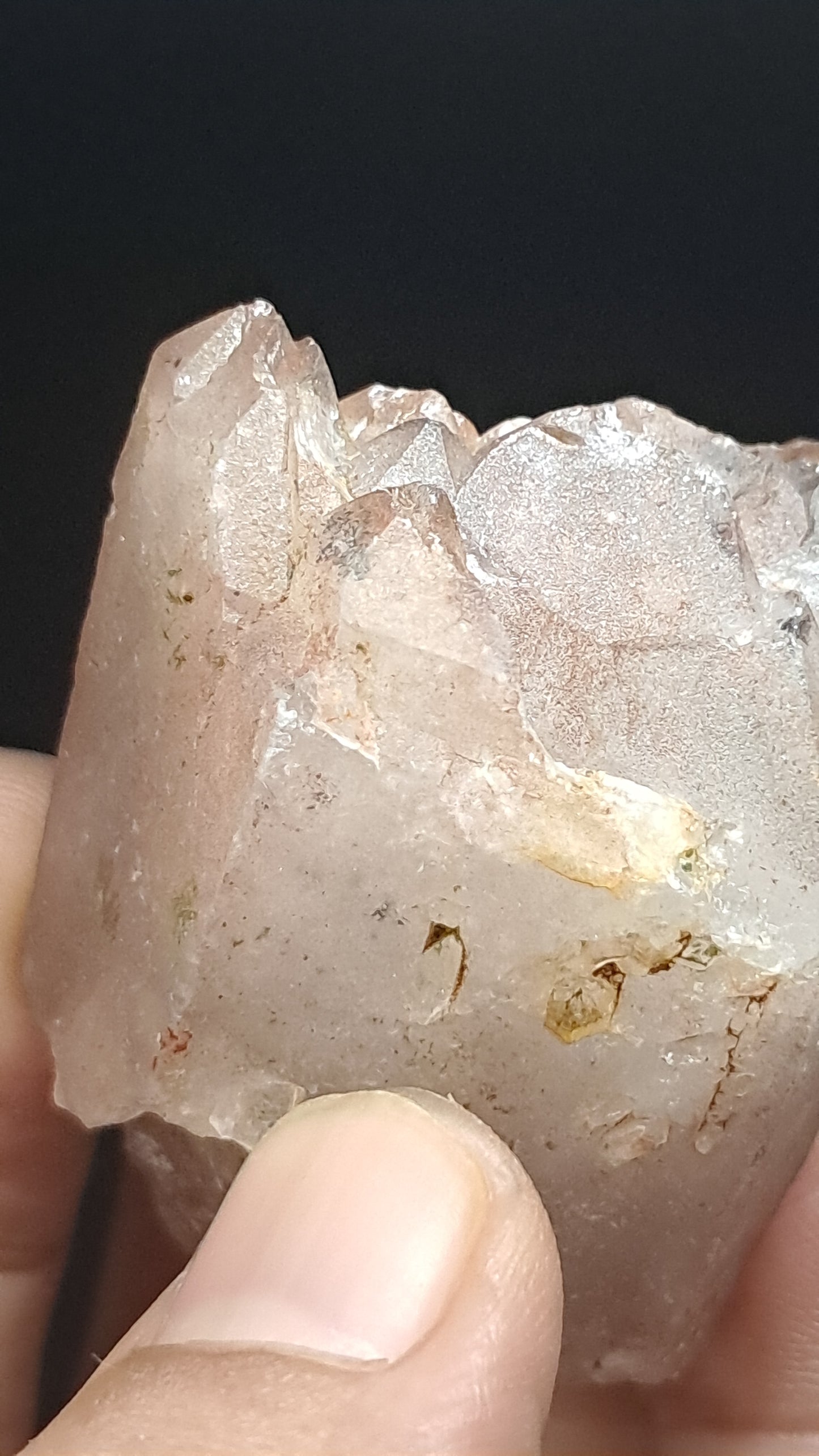 Elestial Smokey Quartz (Karur) Raw Natural Crystal Stone | Mineral Specimen #EQ17