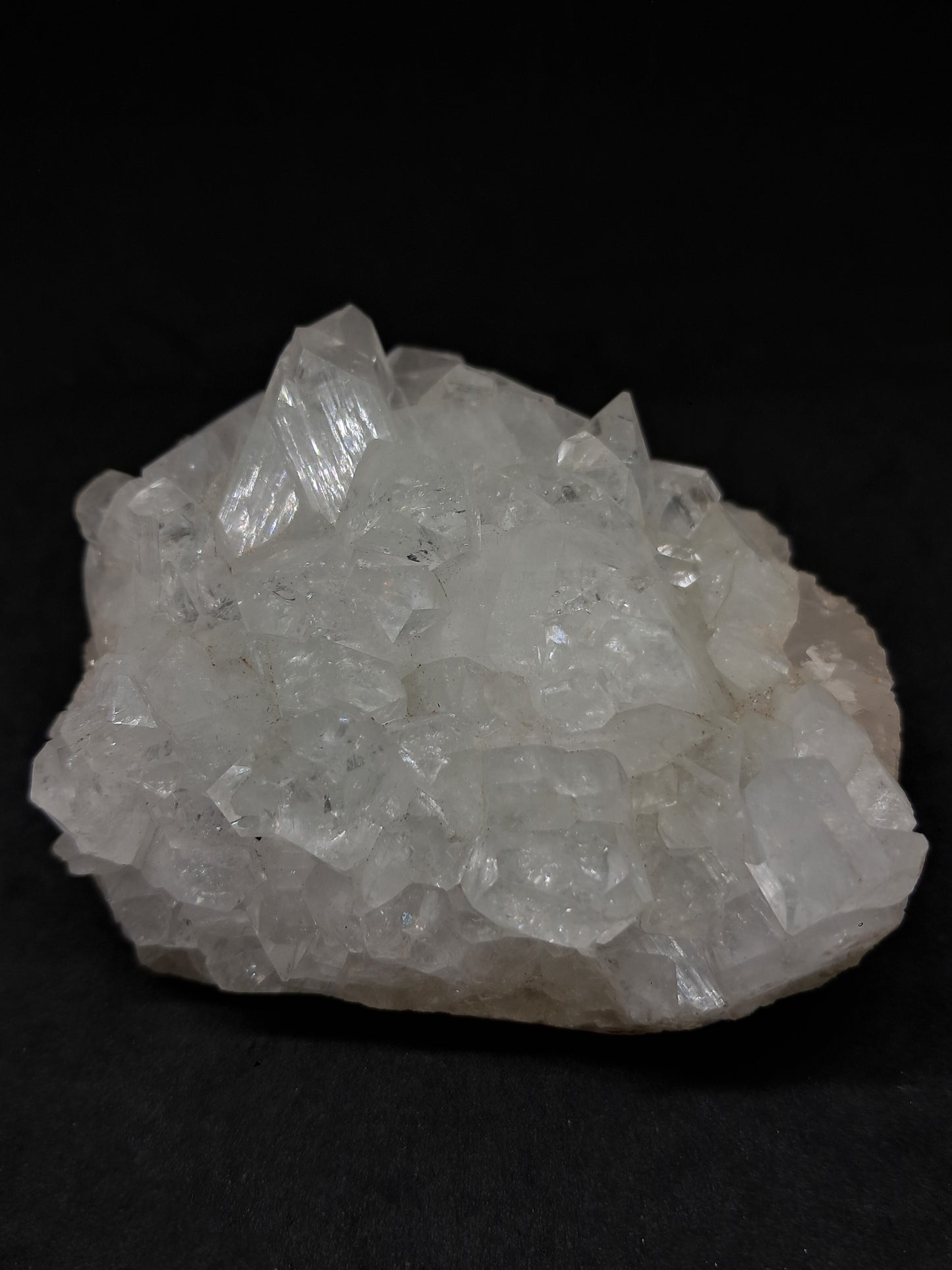 Clear Apophyllite Cluster (Ajanta) Natural Crystal | Mineral Specimen #AP40