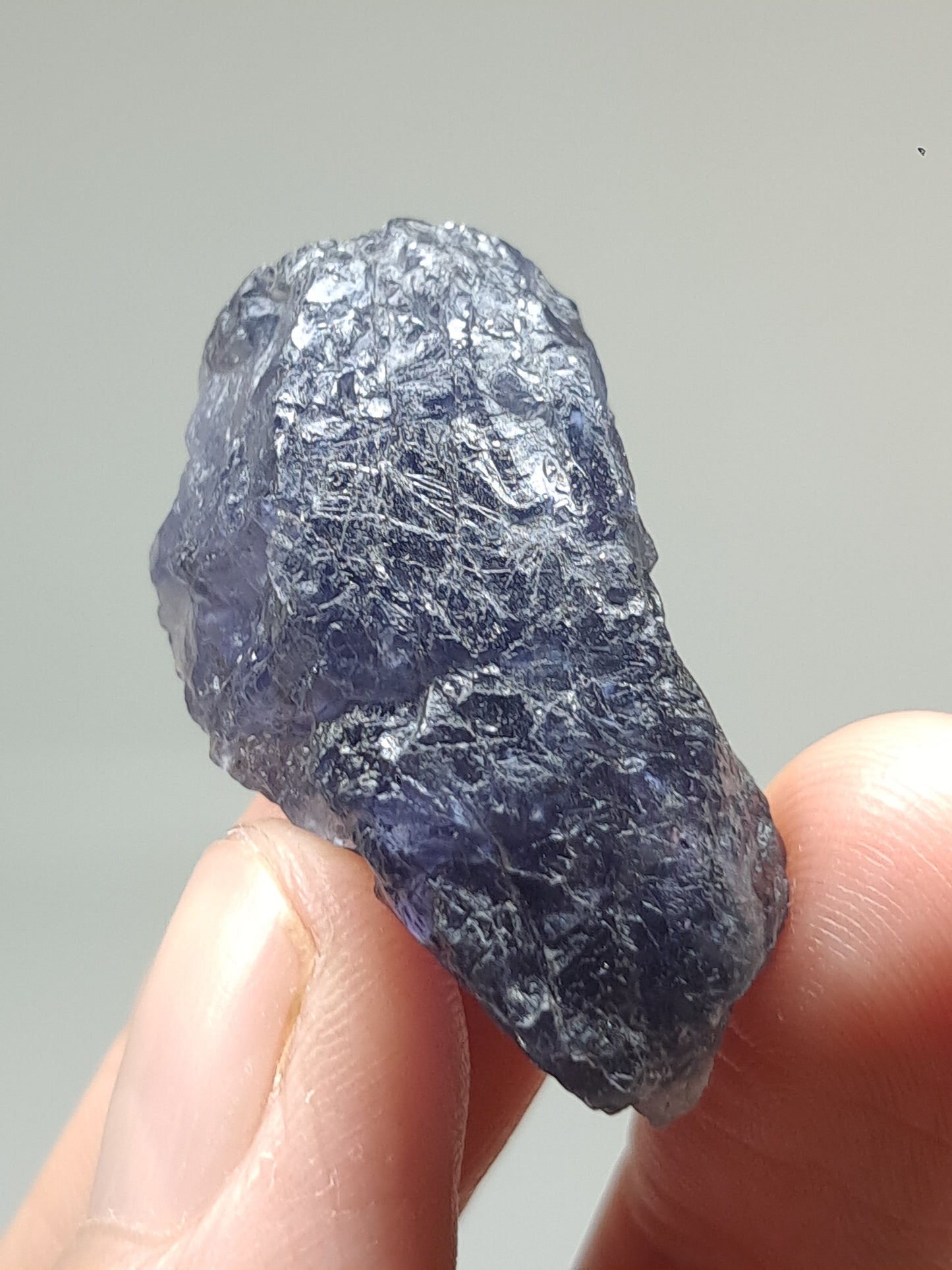 Rough Iolite Stone (Karur) *Gem Quality* Cordierite | Excelent Pleochroism | Mineral Specimen #IO2