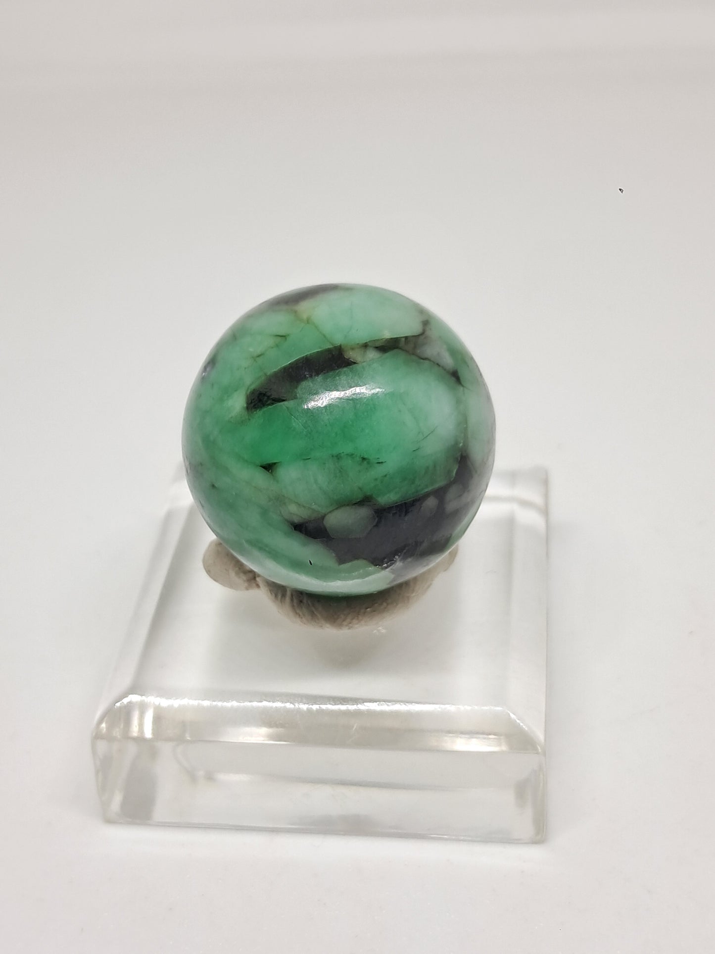 Emerald Sphere | Polished Stone | Natural Crystal #EM5