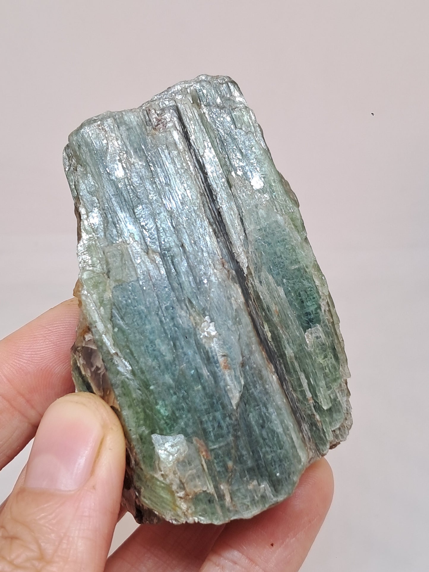 Green Kyanite (Tamil Nadu) Natural Stone #KY5