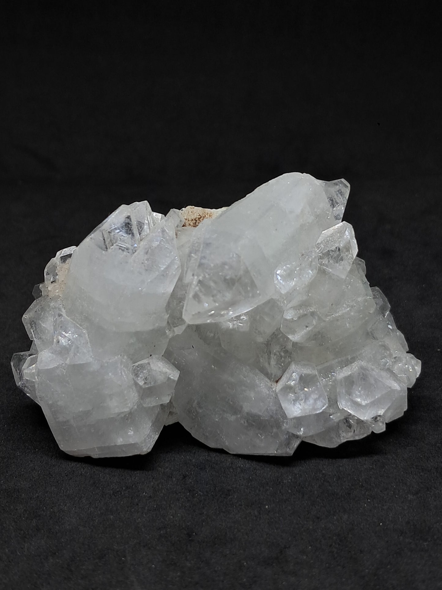 Clear Apophyllite (Ajanta) Natural Crystal Cluster | Mineral Specimen #AP24eb