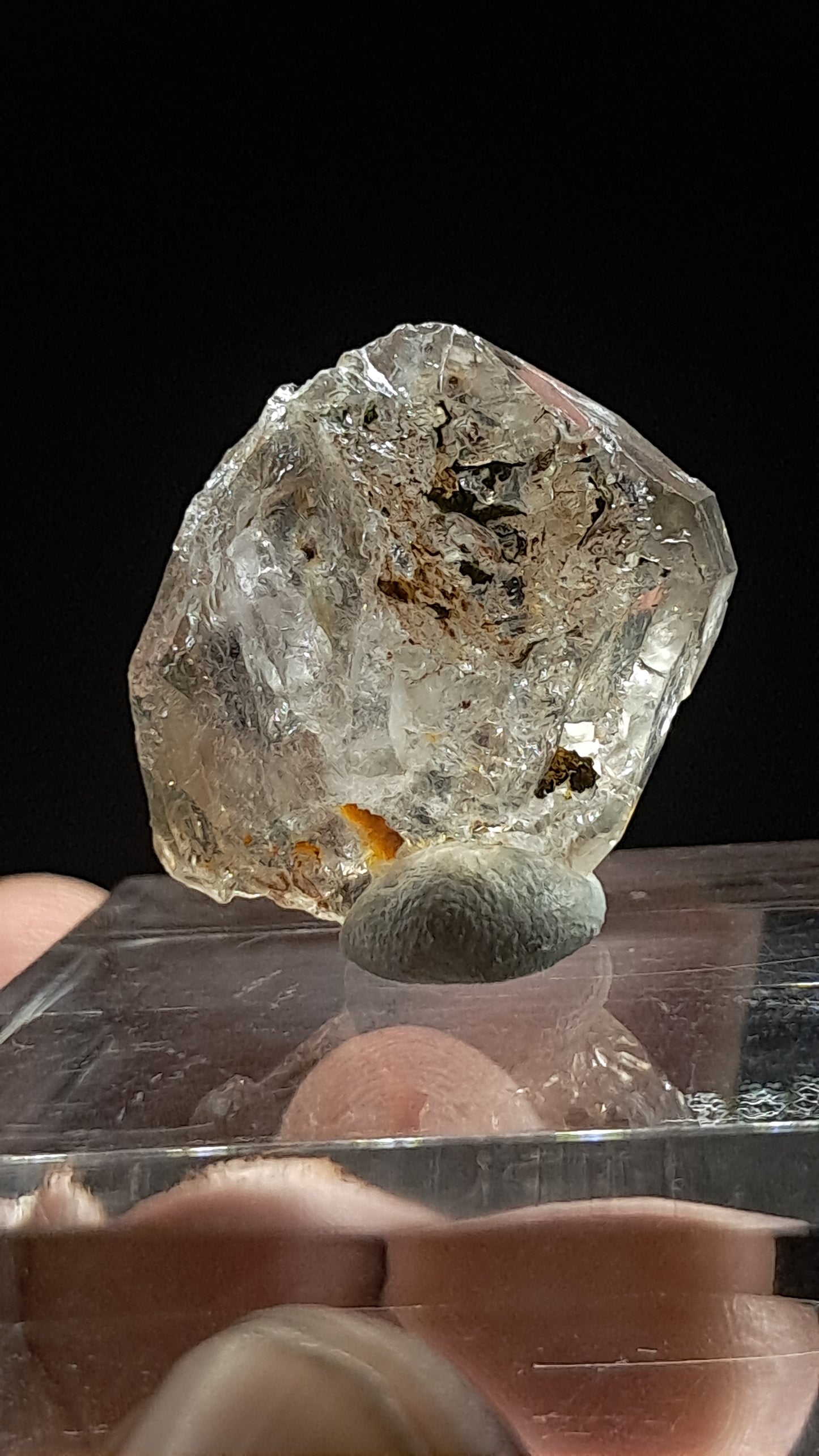 Smokey Quartz Biterminated (Karur) Raw Natural Crystal | Mineral Specimen #EQ27