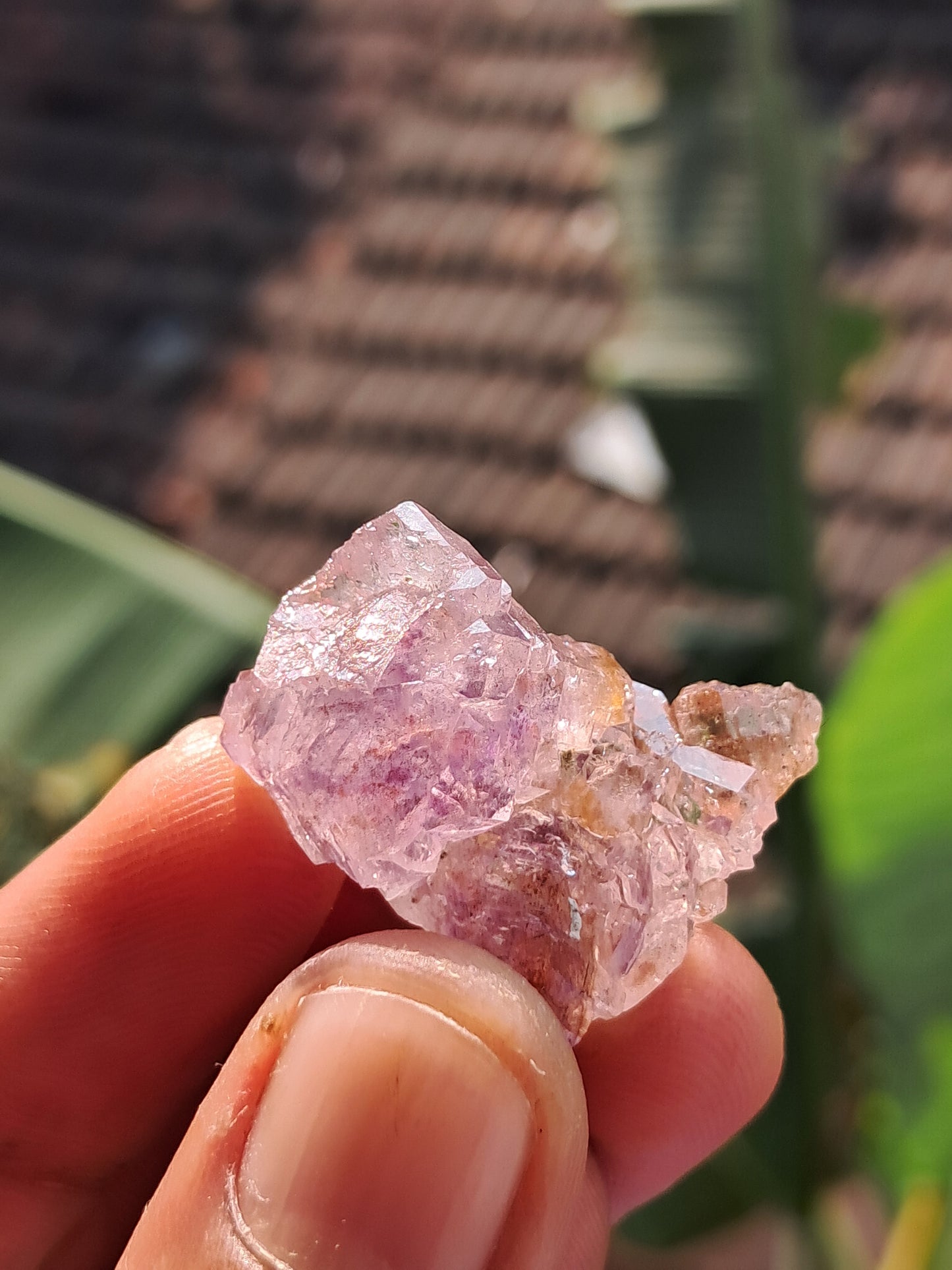 Amethyst Scepter from Karur | Super Seven Inclusions | Natural Crystals | Mineral Specimen #KA174