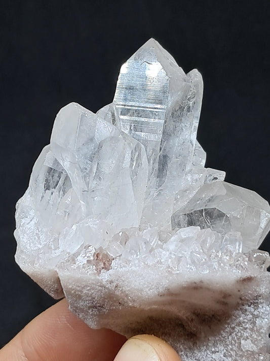 Himalayan Quartz Cluster (Himachal Pradesh) | Natural Crystal #CH42