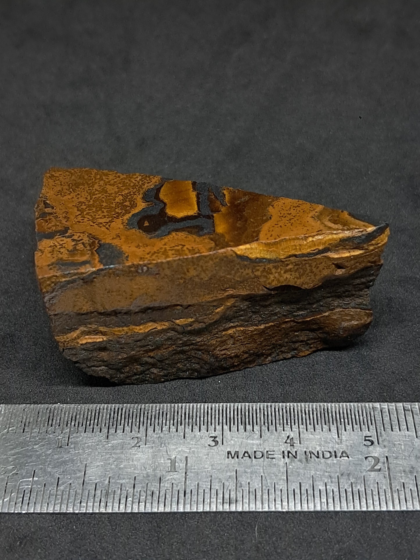 Rough Tiger's Eye (India) Natural Stone #TE1