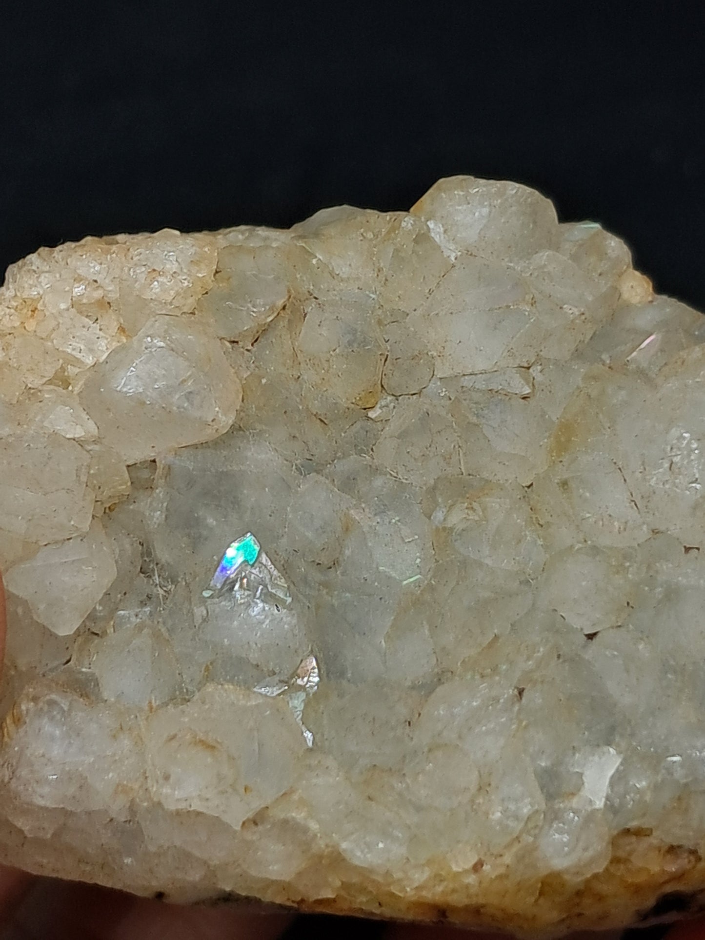 Iris Quartz (Aurangabad)| Anandalite | Cluster | Natural Crystal #AQ42