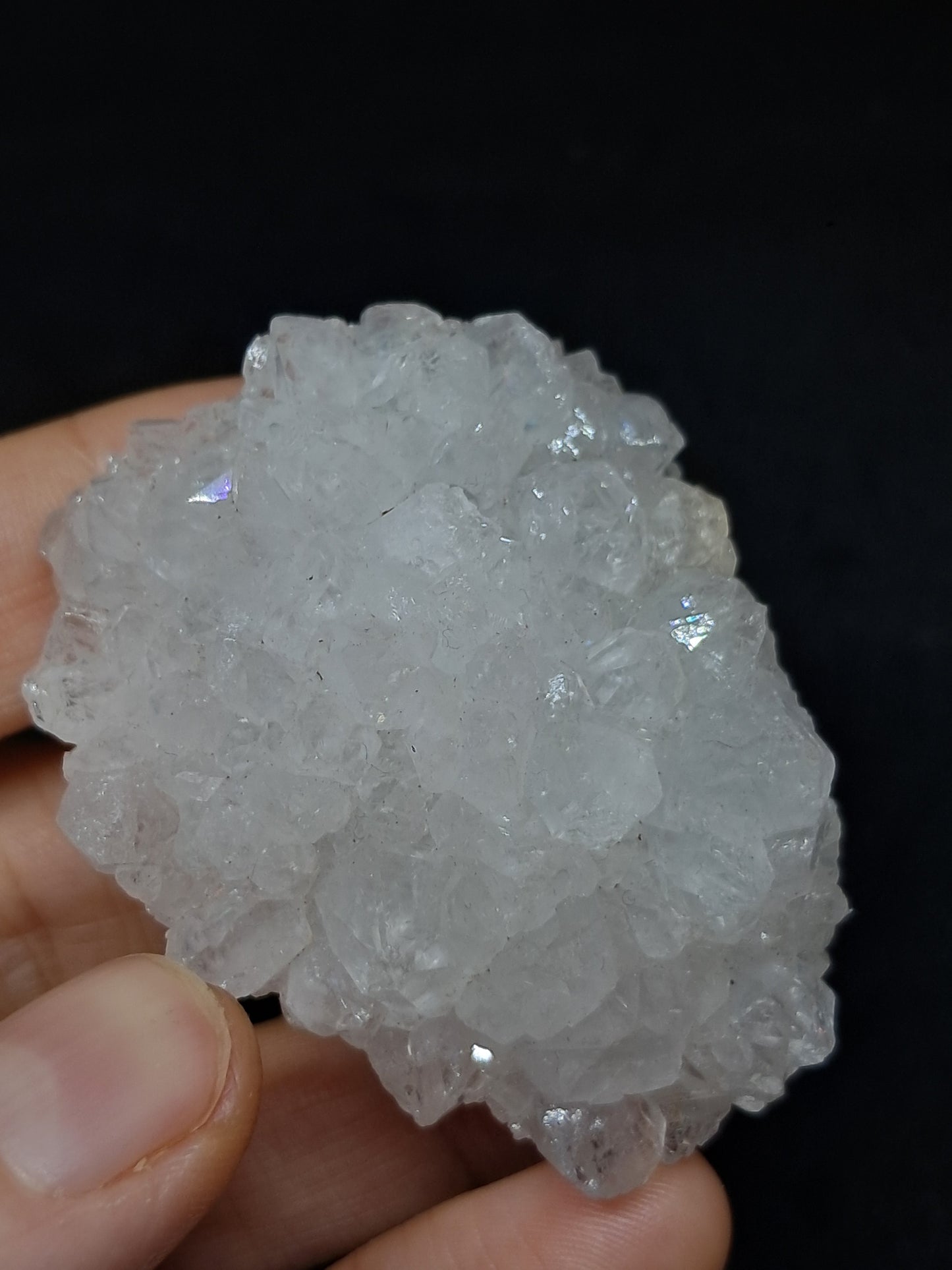 Iris Quartz (Aurangabad)| Anandalite | Cluster | Natural Crystal #AQ34