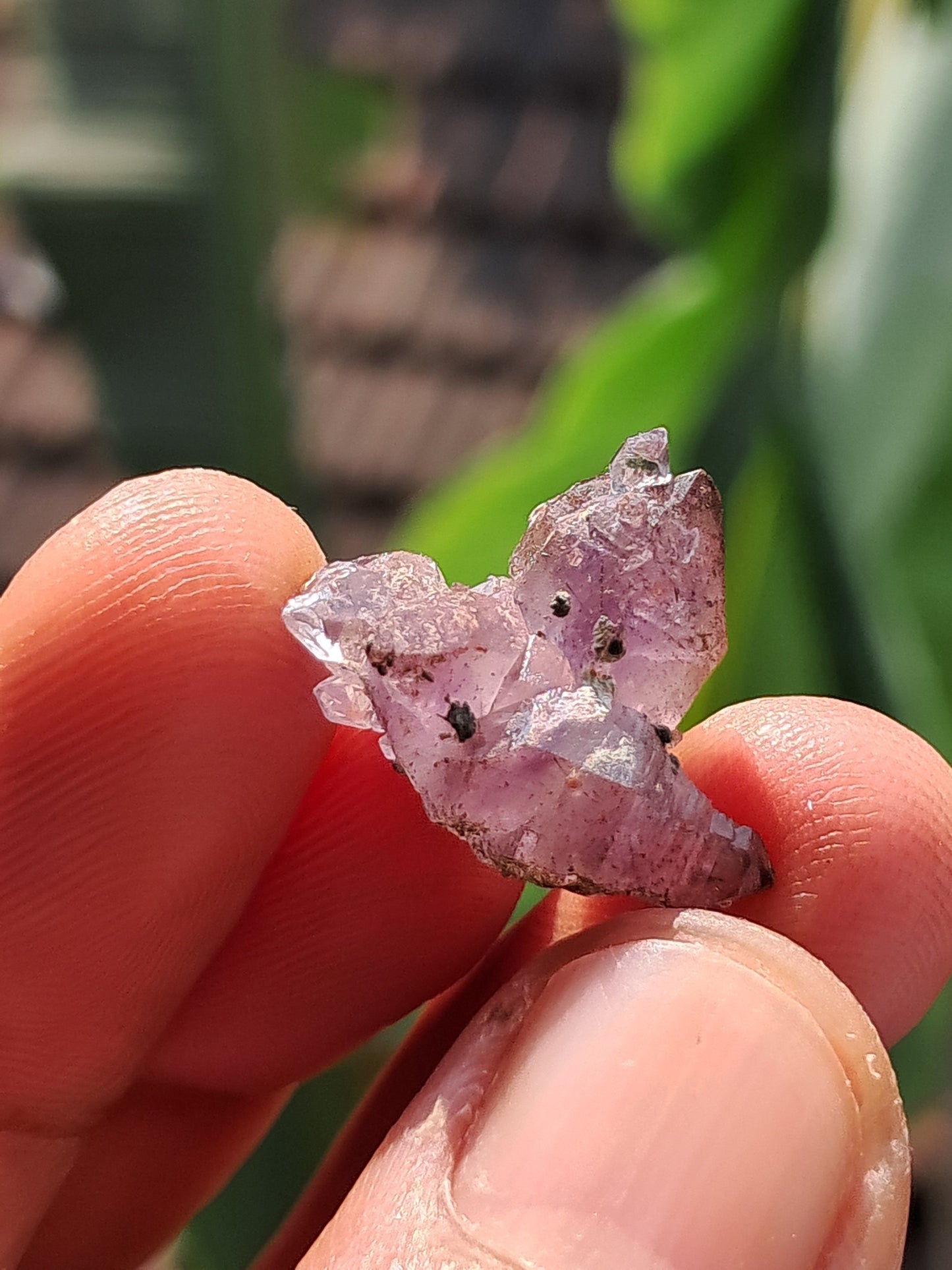 Super Seven Amethyst Reverse Scepter from Karur | Natural Formation| Mineral Specimen #KA179
