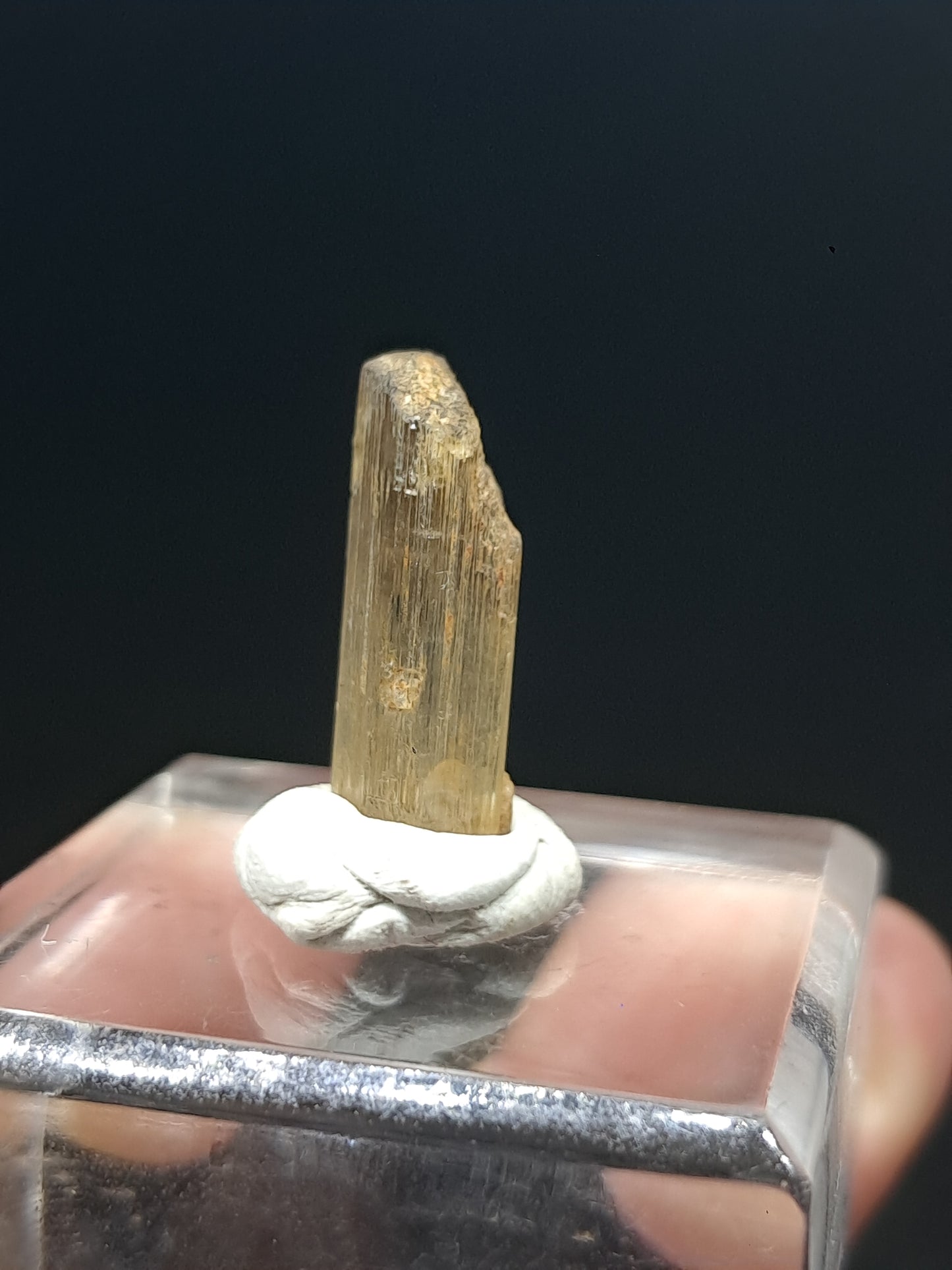 Scapolite Crystal (Karur) UV Reactive | Rough Stone | Natural Mineral Specimen #SCP17