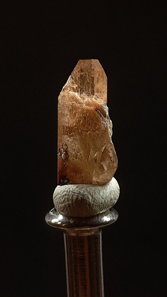 Natural Topaz Crystal (Mexico) Champagne Colour | Rare Gemstone | Mineral Specimen #TPZ30