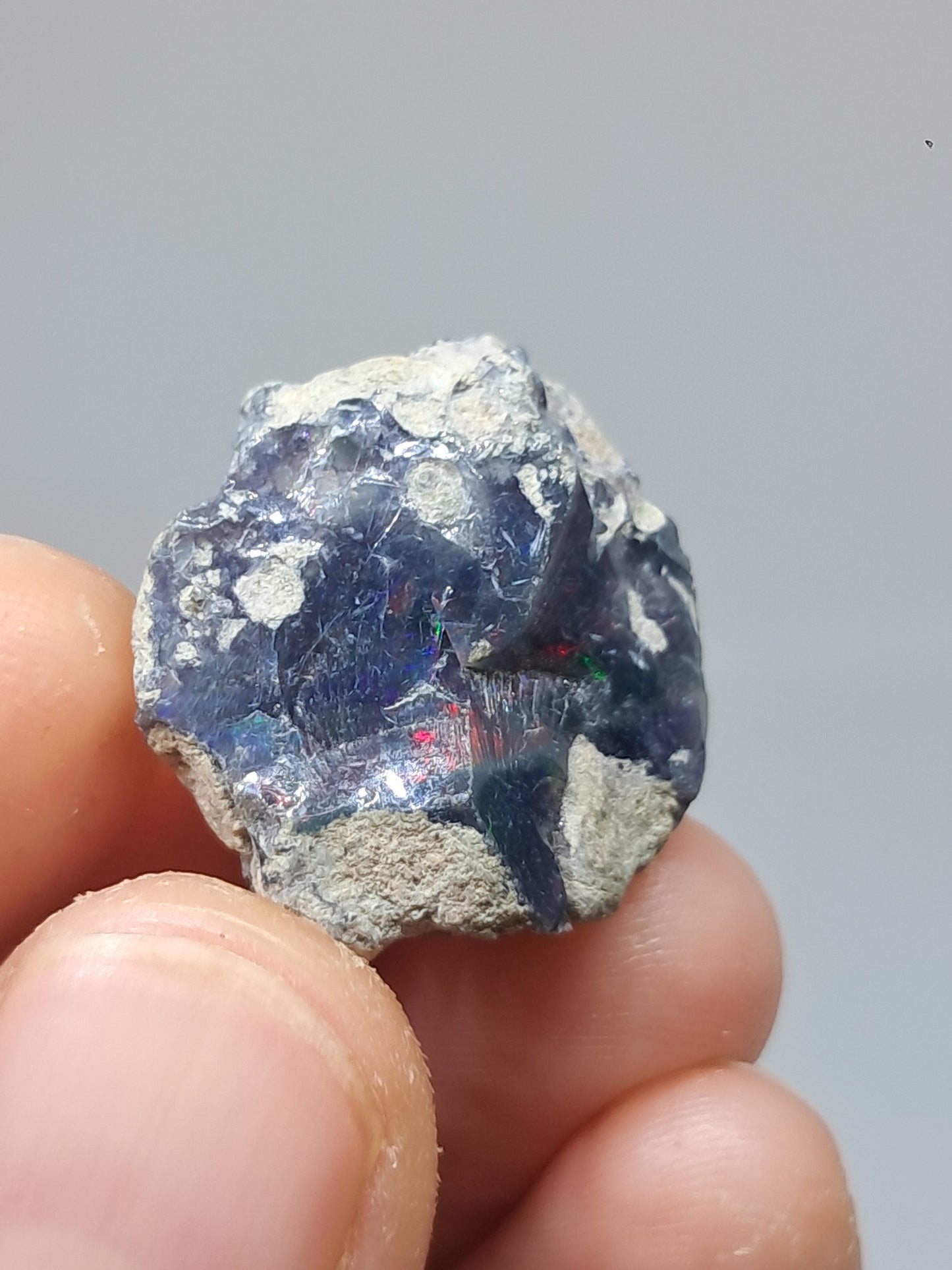 Natural Ethiopian Opal | Black Hydrophane Opal #OP26