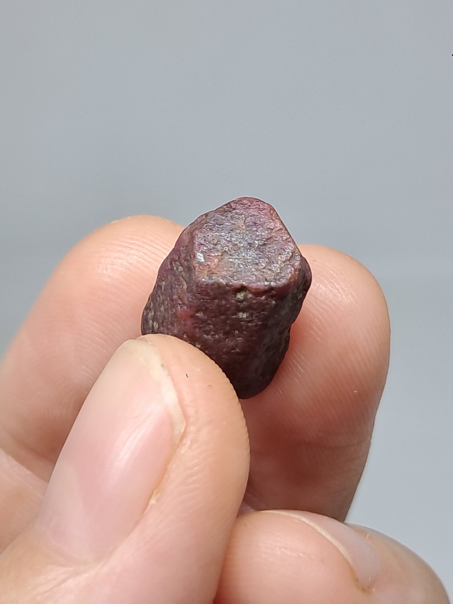 Rough Ruby Crystal (Tamil Nadu) Natural Stone | Mineral Specimen #RB19