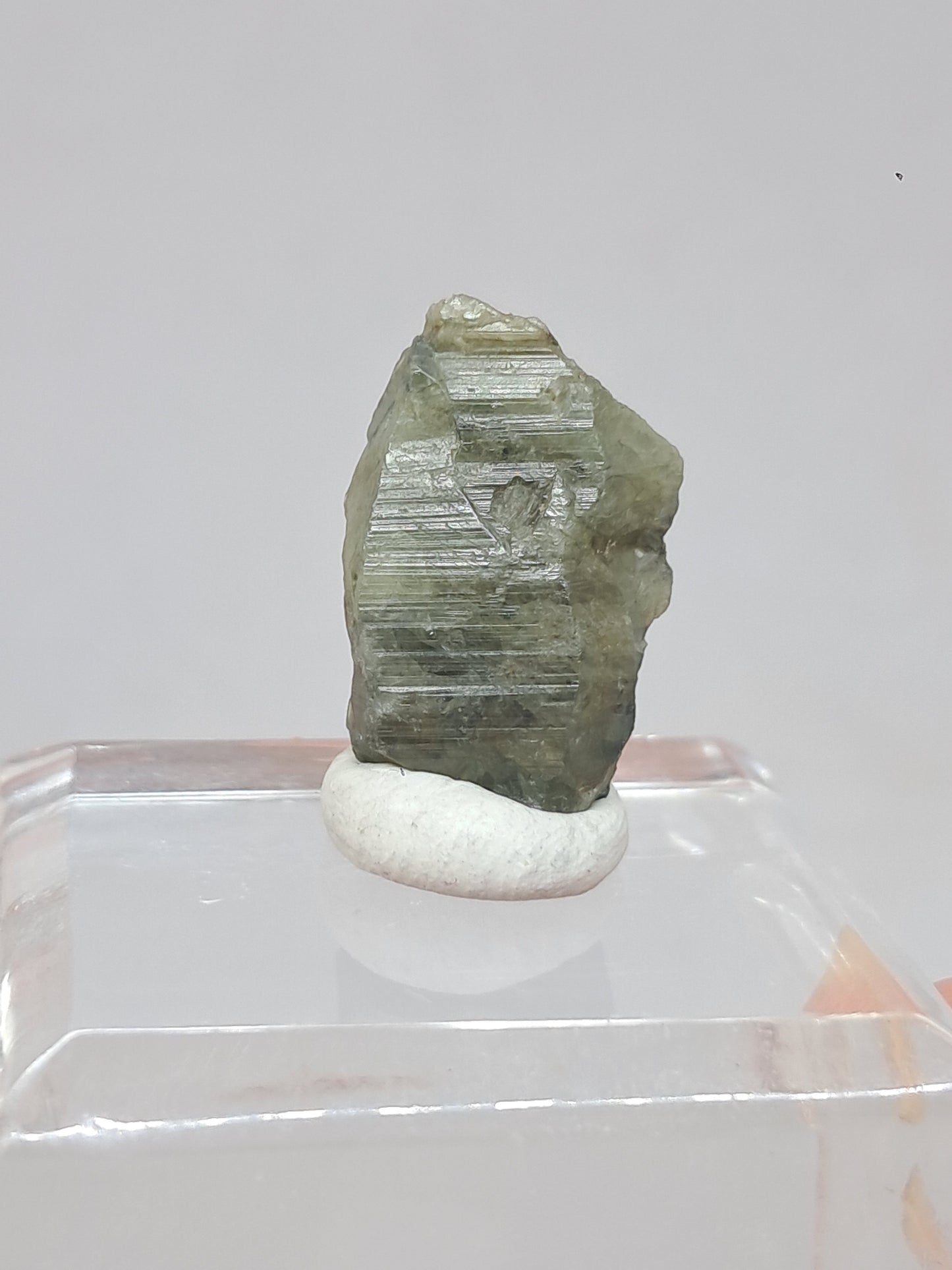 Natural Teal Green Sapphire Crystal (Karur) Rough Stone | Mineral Specimen #SP38