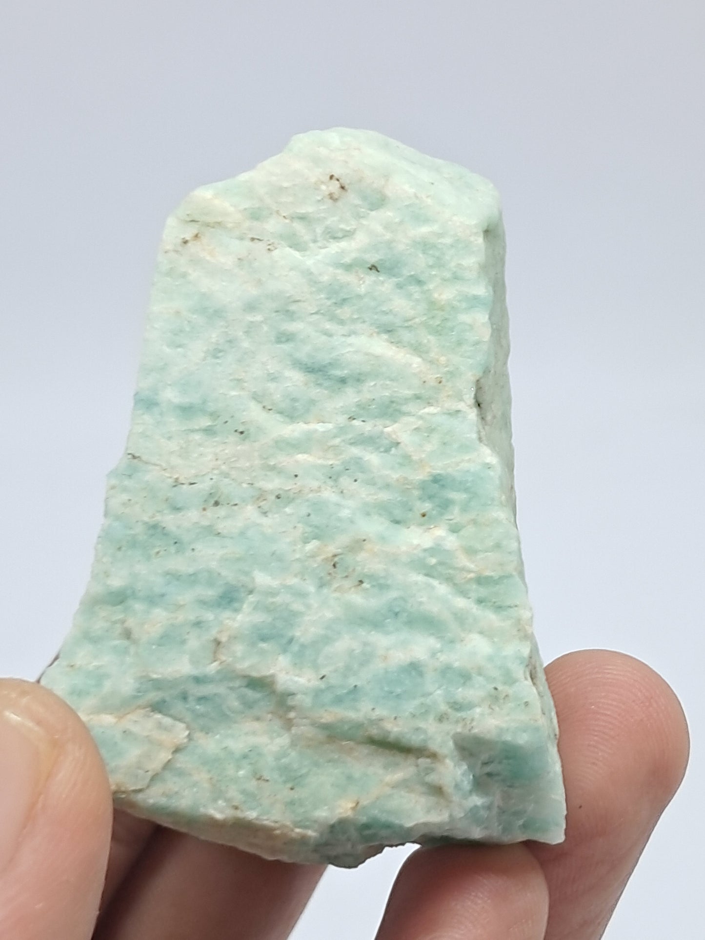 Rough Amazonite Slice | Natural Stone | Mineral Specimen #AZ6