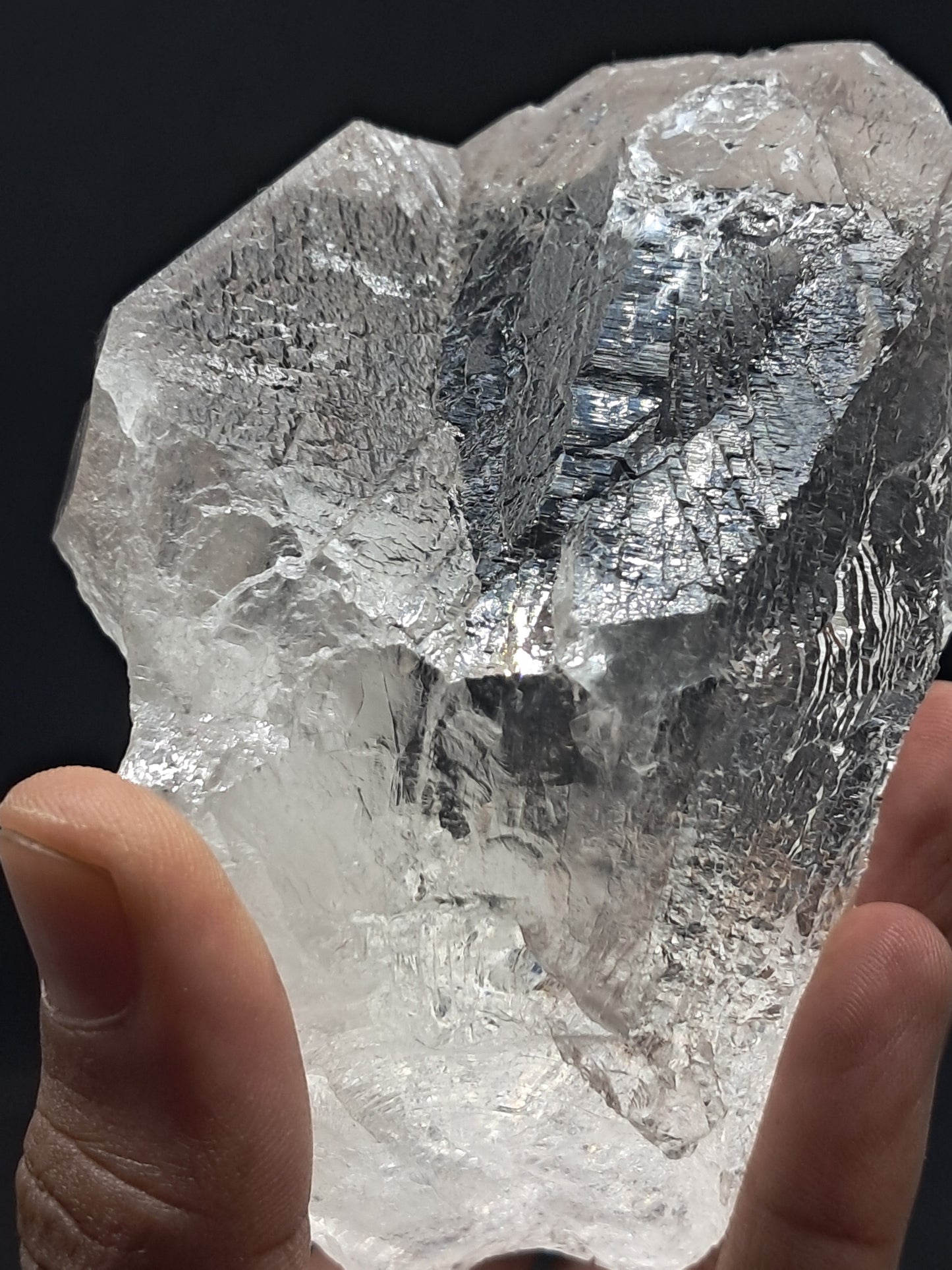 Himalayan Quartz Crystal Point with Magnetite Inclusions | High Grade | Natural Stone | Mineral Specimen #CH53