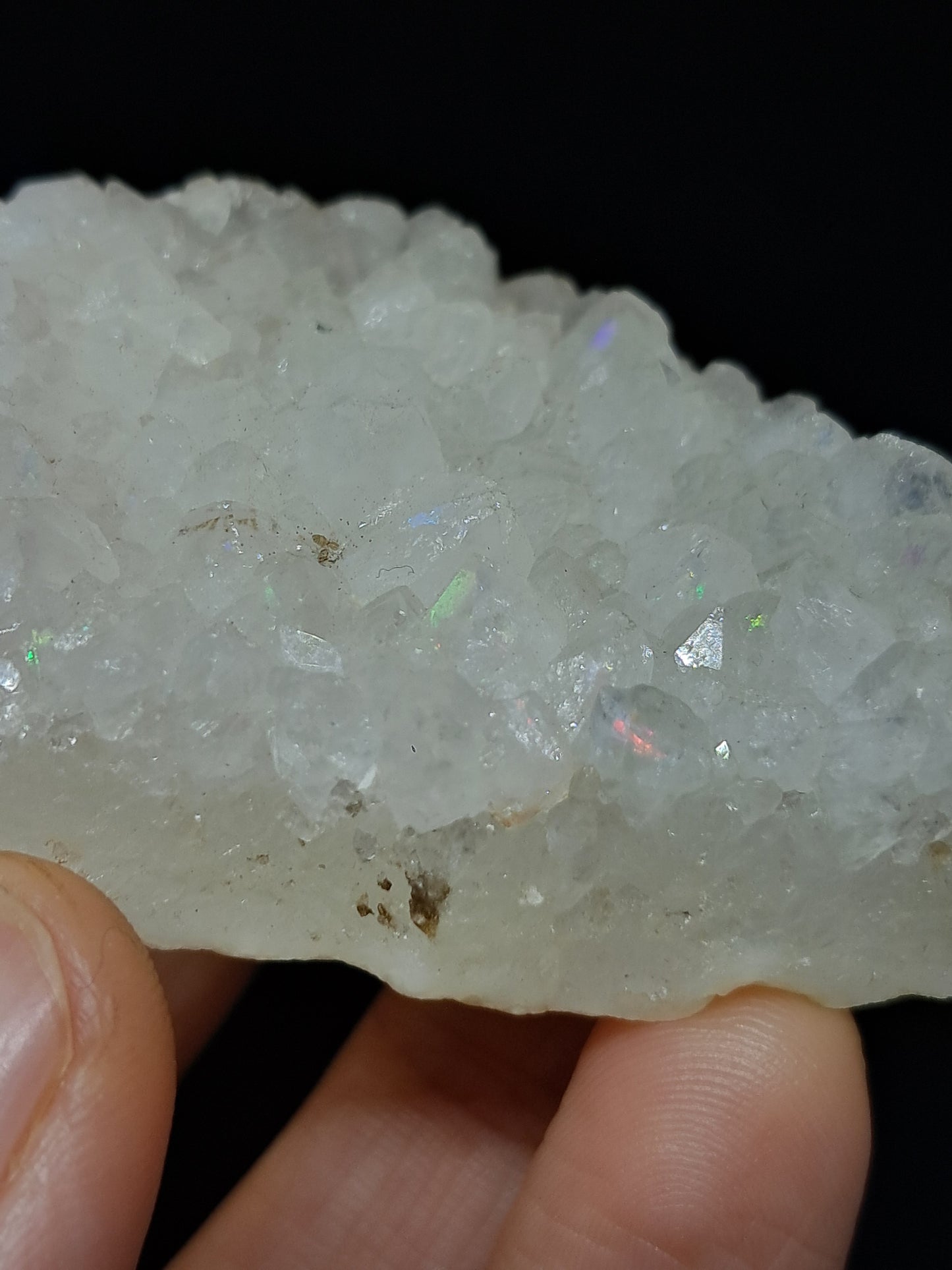Iris Quartz (Aurangabad)| Anandalite | Cluster | Natural Crystal #AQ37