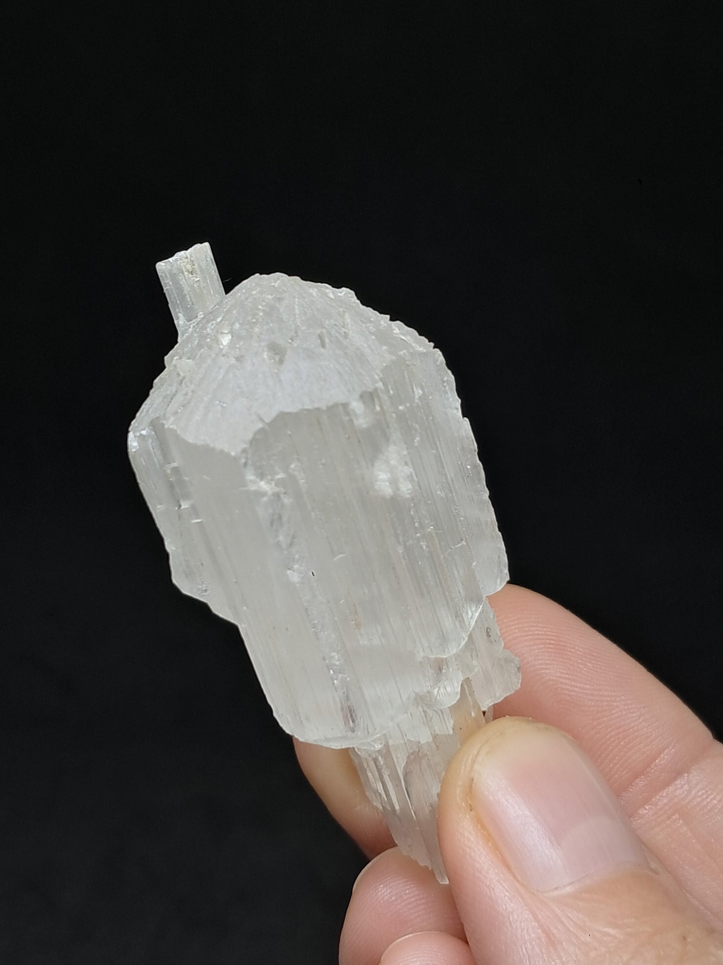Satin Spar *Selenite* (India) Fibrous Gypsum | Mineral Specimen | Rough Crystal #SE3