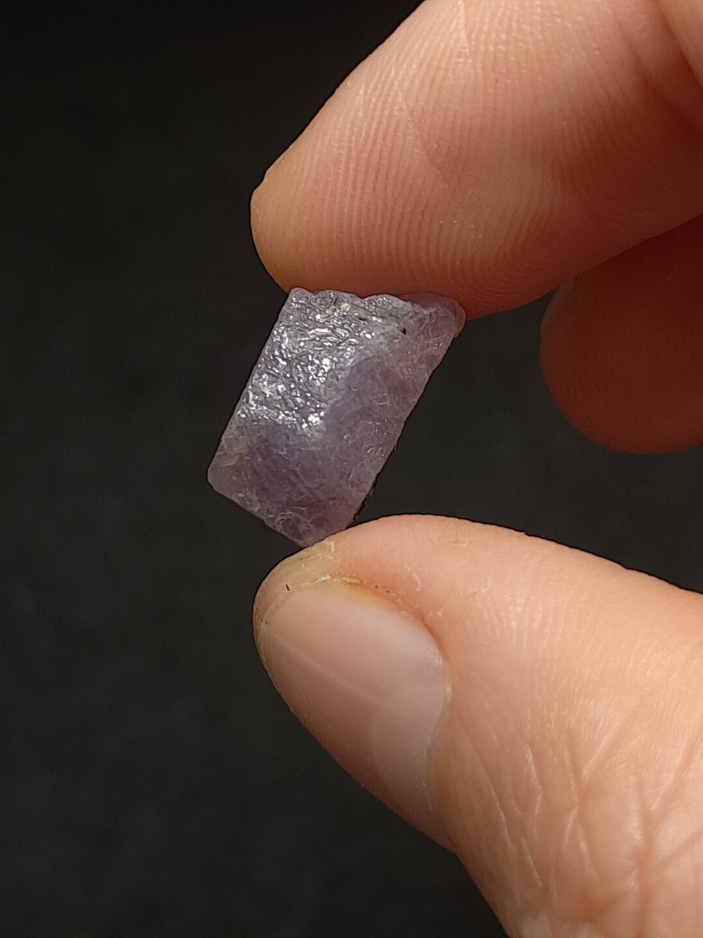 Natural Sapphire Crystal (Madagascar) Rough Stone | Mineral Specimen #SP61
