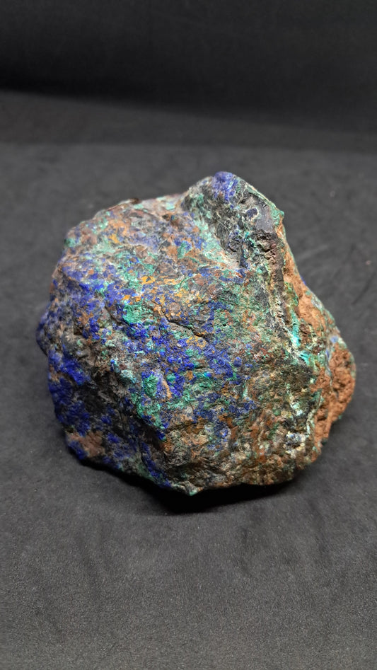 Natural Azurite & Malachite on Matrix (Congo) #UC2