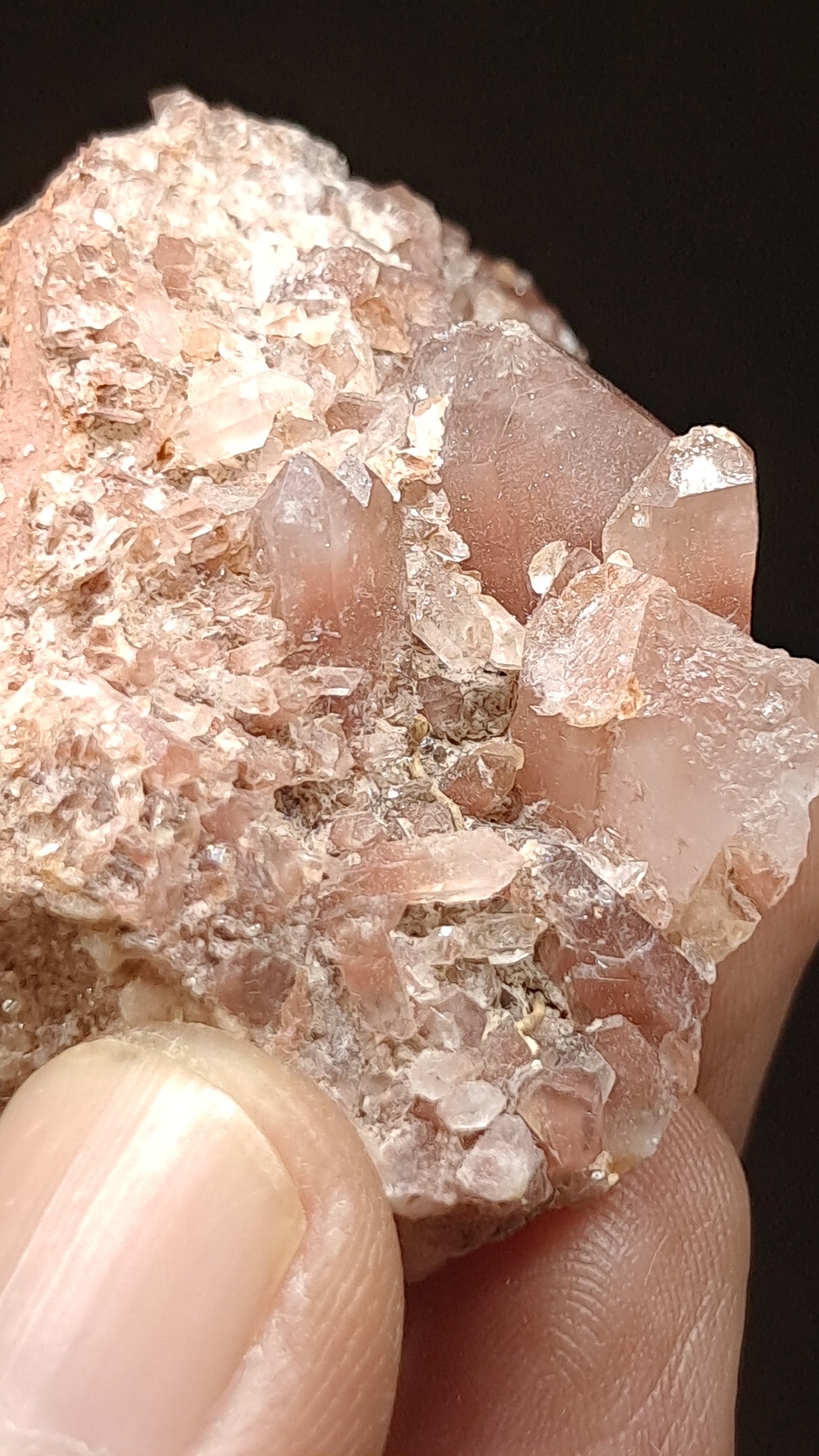 Jacinto de Compostela Quartz Cluster On Matrix | Natural Crystal | Mineral Specimen #JCQ10