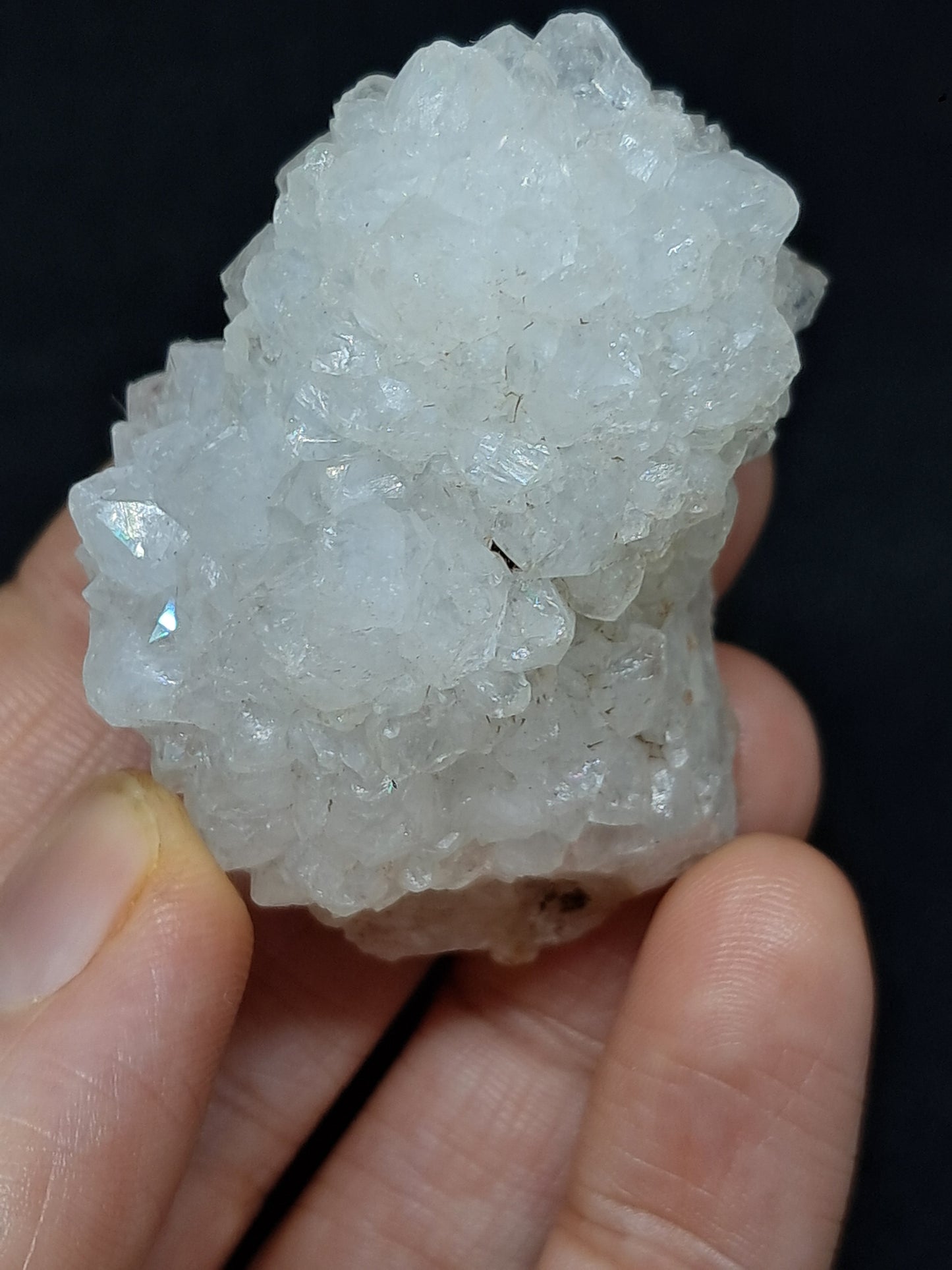Iris Quartz (Aurangabad)| Anandalite | Cluster | Natural Crystal #AQ45
