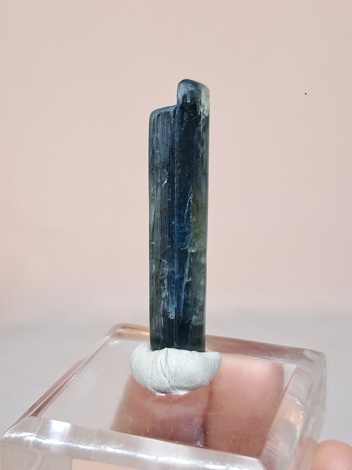 Piedra natural cianita azul (Nepal) n.° KY23