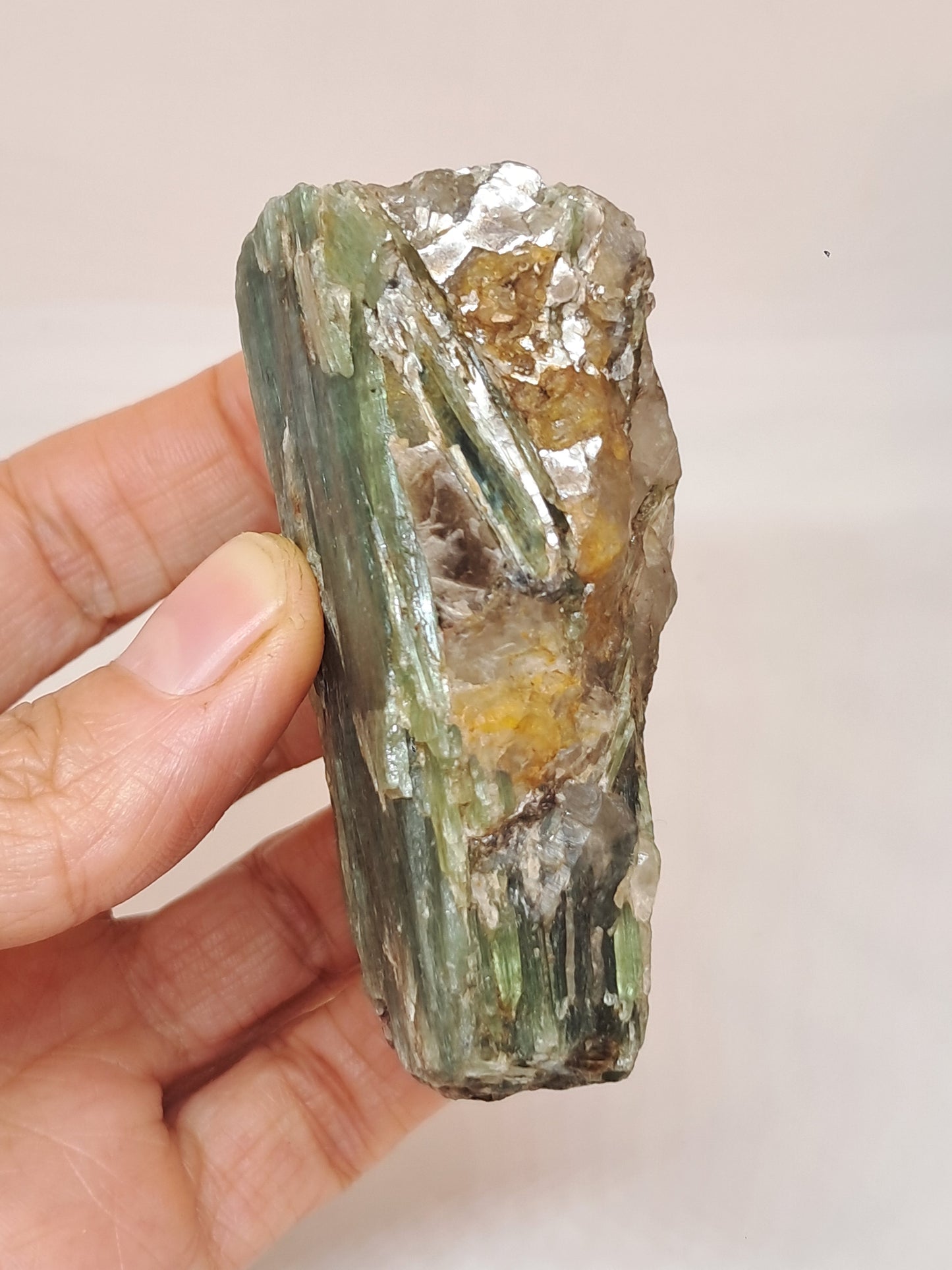 Green Kyanite (Tamil Nadu) Natural Stone #KY5