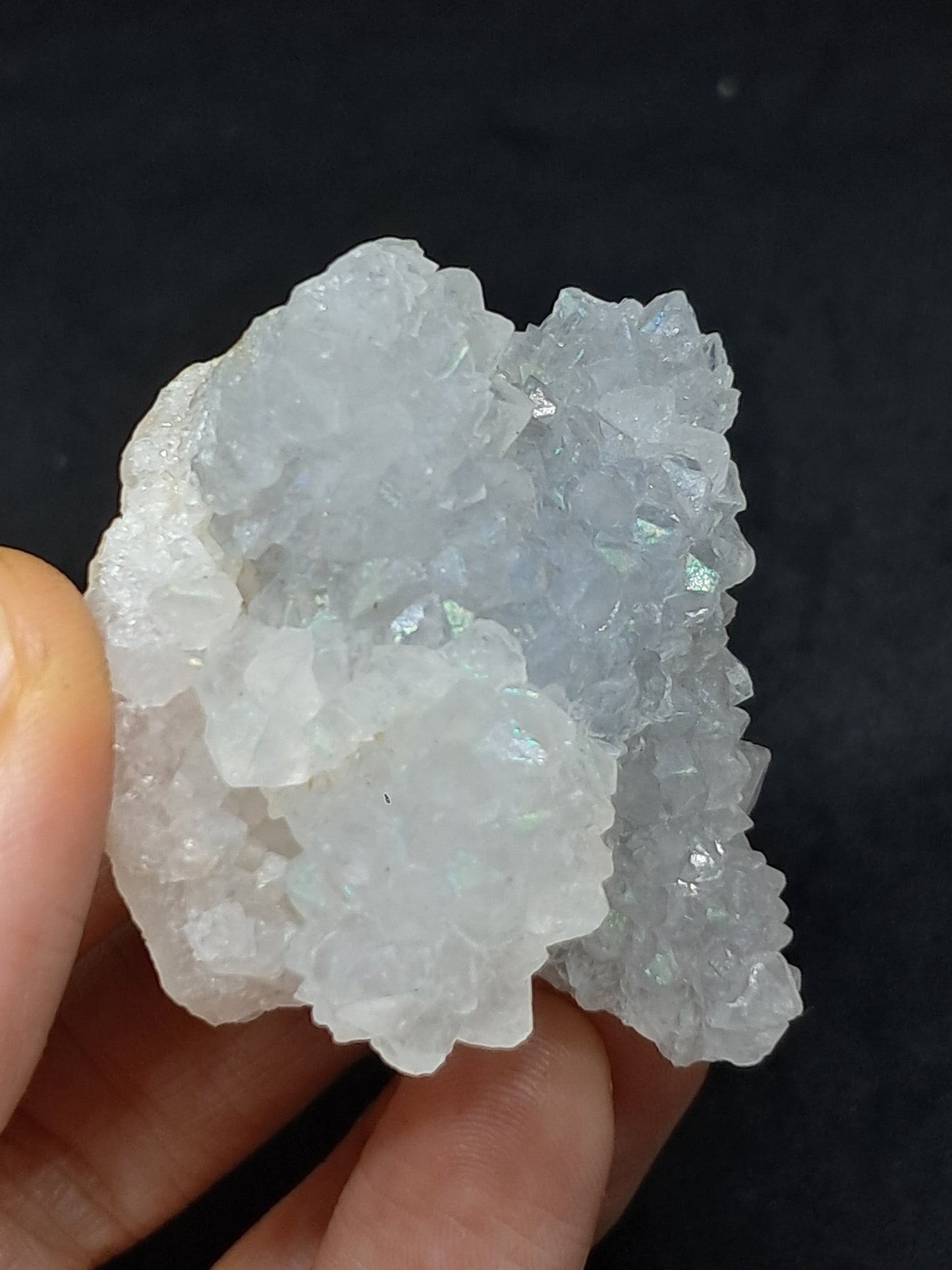 Iris Quartz (Aurangabad)| Anandalite | Stalactite Cluster | Natural Crystal #AQ36