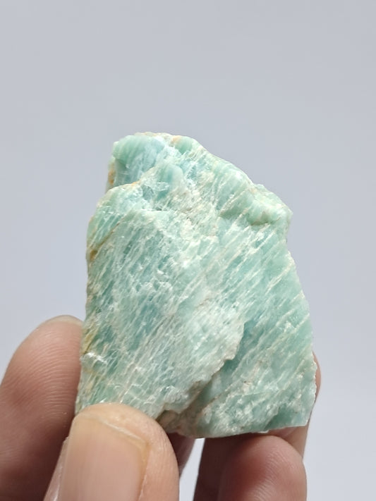 Rough Amazonite Slice | Natural Stone | Mineral Specimen #AZ8
