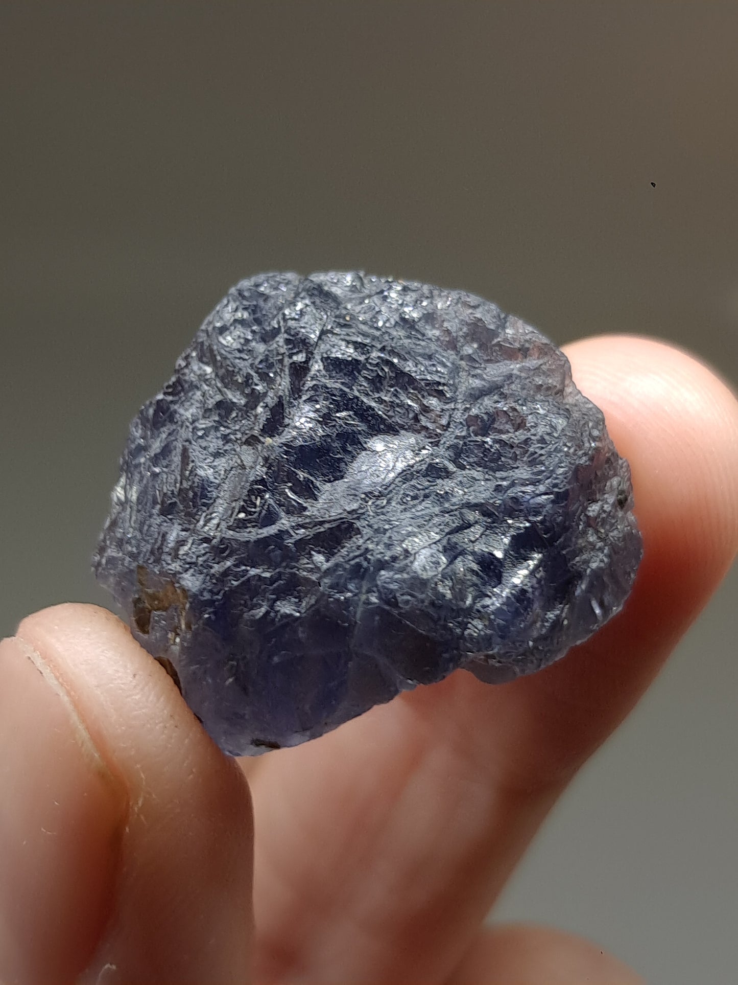 Rough Iolite Crystal (Karur) *Gem Quality* Cordierite | Excelent Pleochroism | Mineral Specimen #IO6