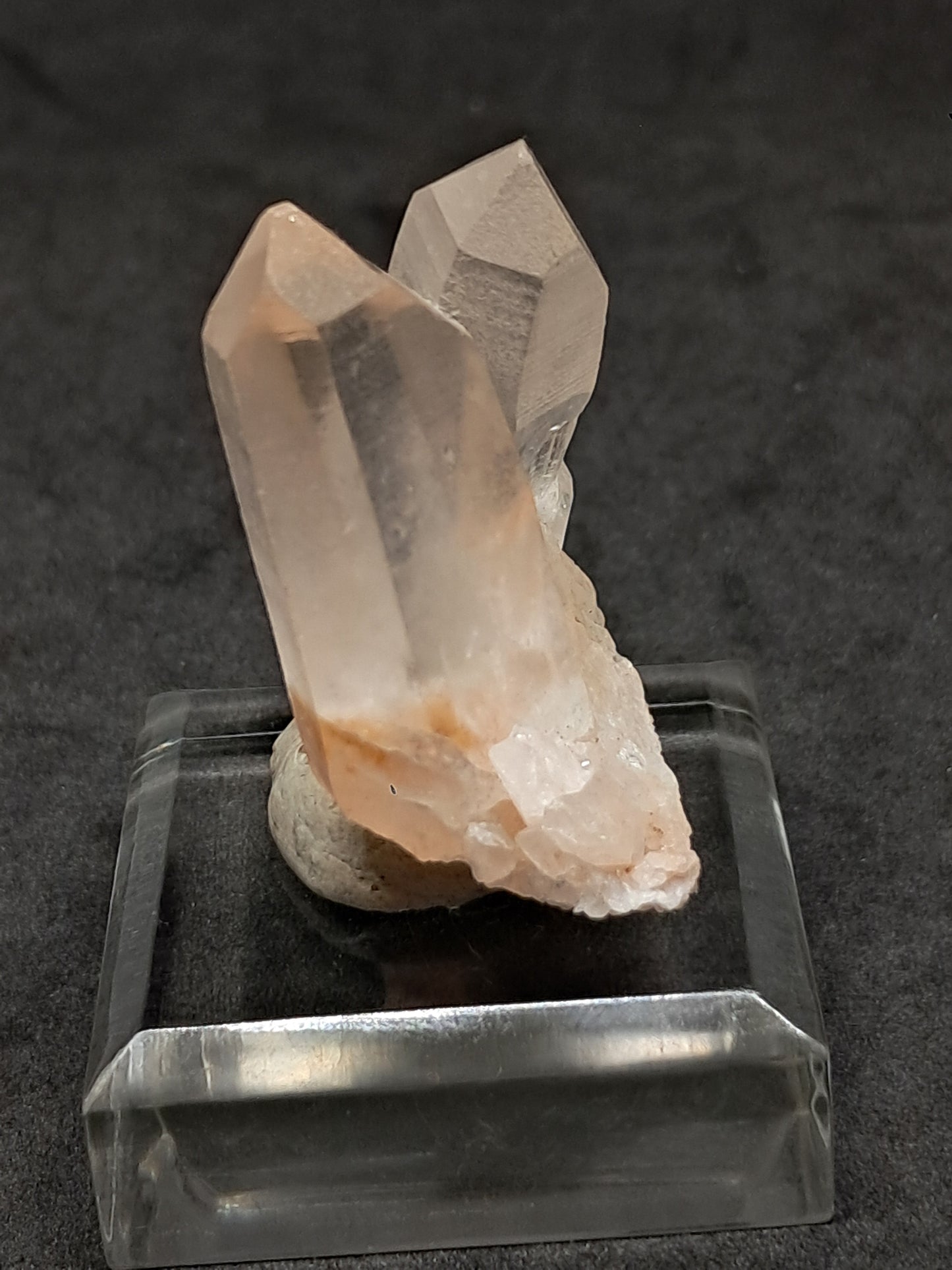 Cúmulo de cuarzo del Himalaya | Punta de cristal natural | Ejemplar mineral n.° CH63