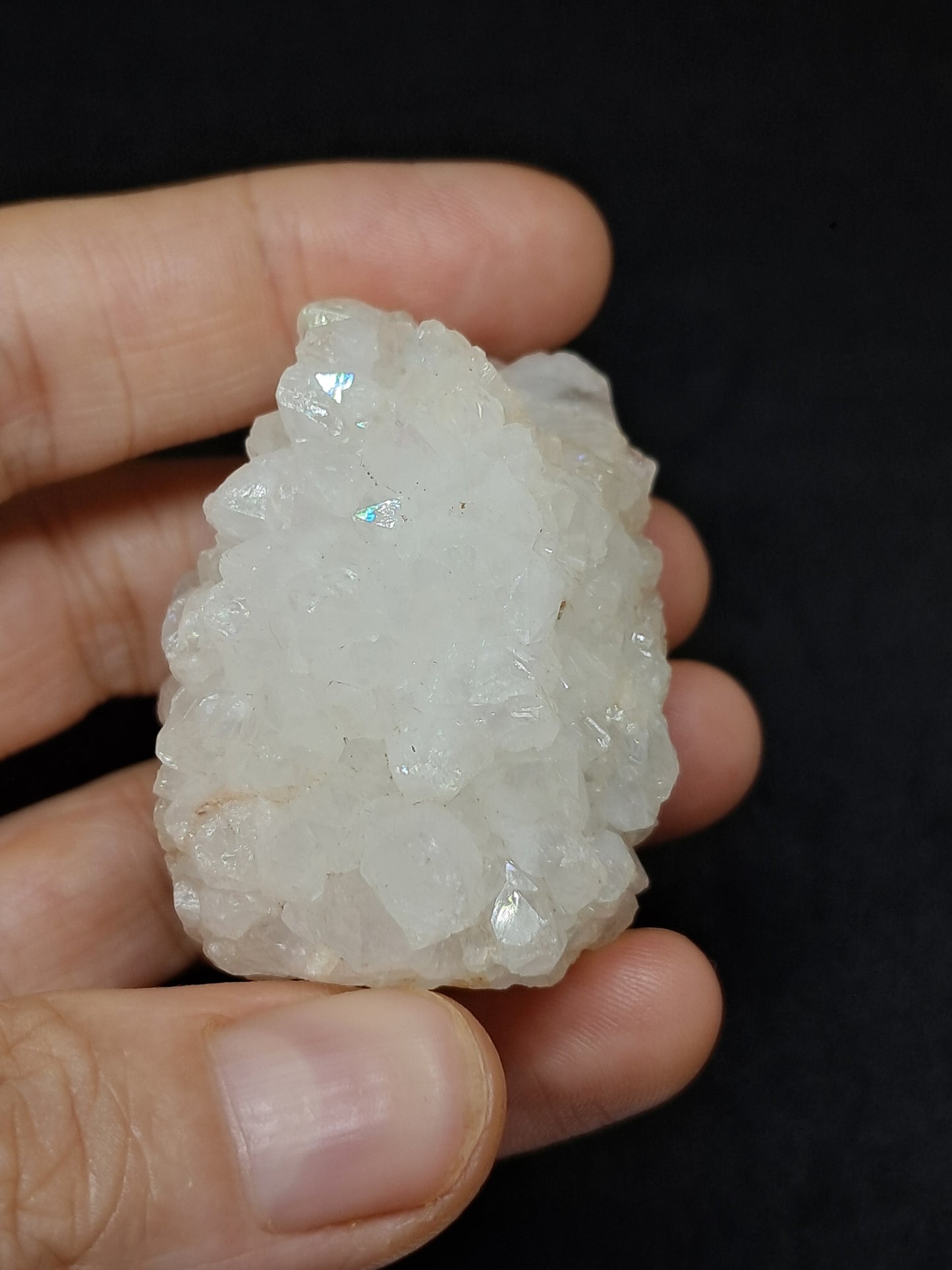 Iris Quartz (Aurangabad)| Anandalite | Cluster | Natural Crystal #AQ43