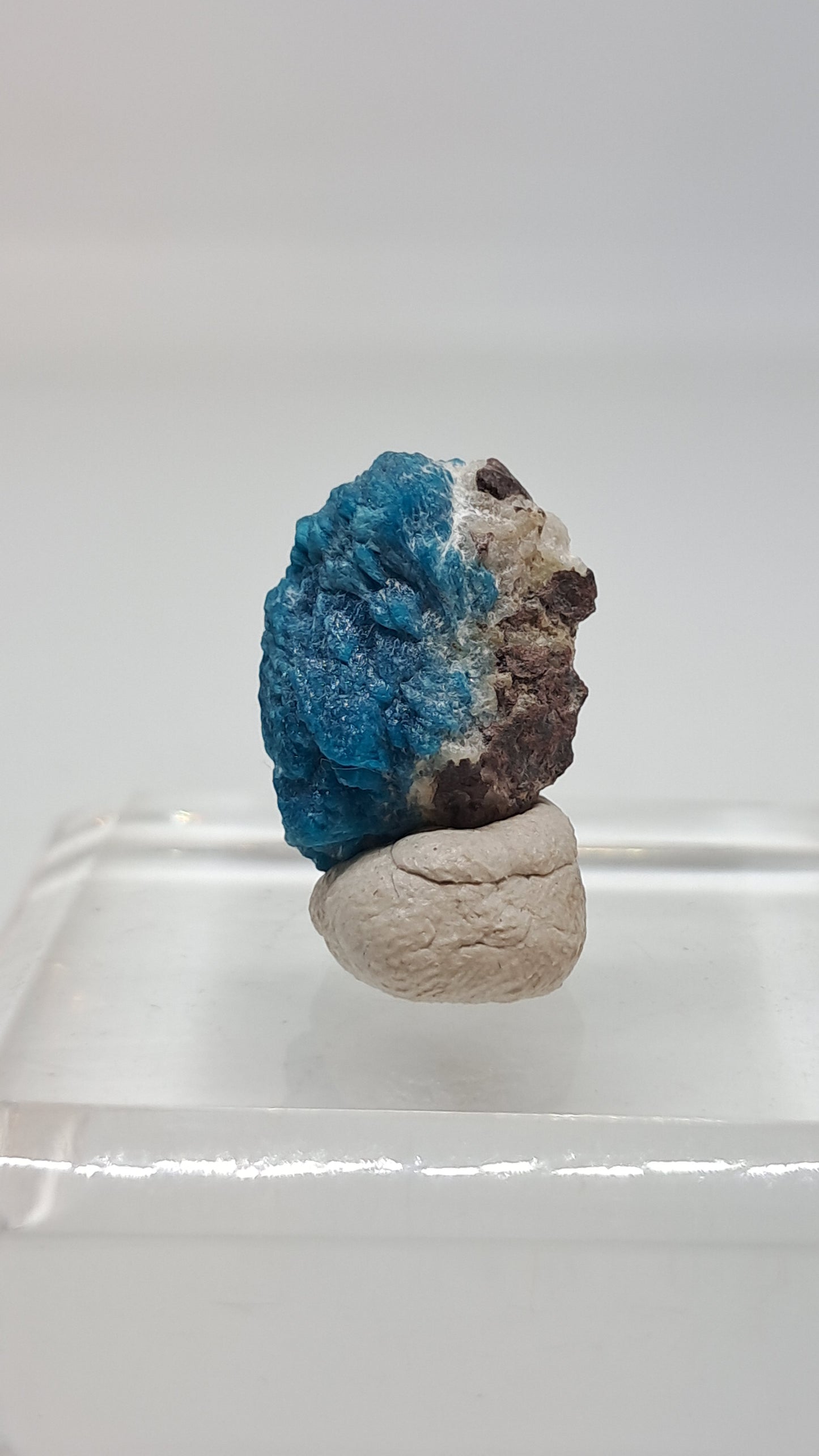 Cavansita sobre matriz (Wagholi) Cristal en bruto | Piedra natural | Ejemplar de mineral raro #CV64