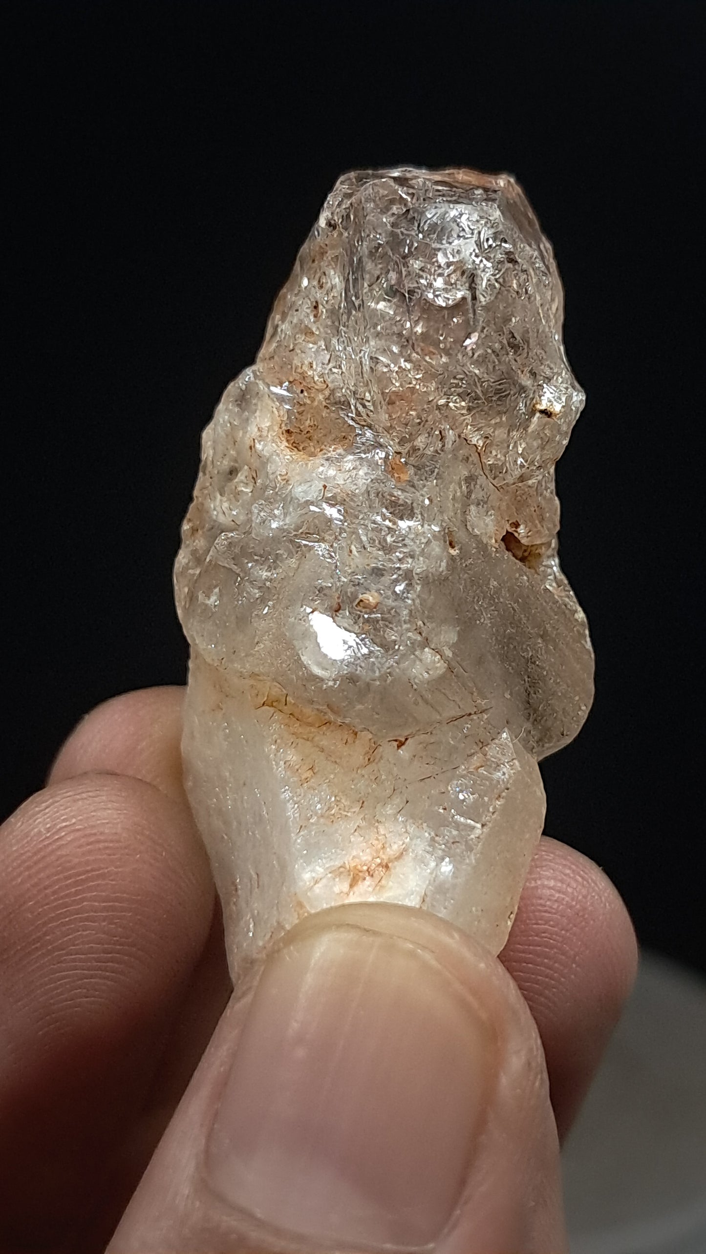 Elestial Quartz Scepter (Karur) Raw Natural Crystal Stone | Mineral Specimen #EQ19