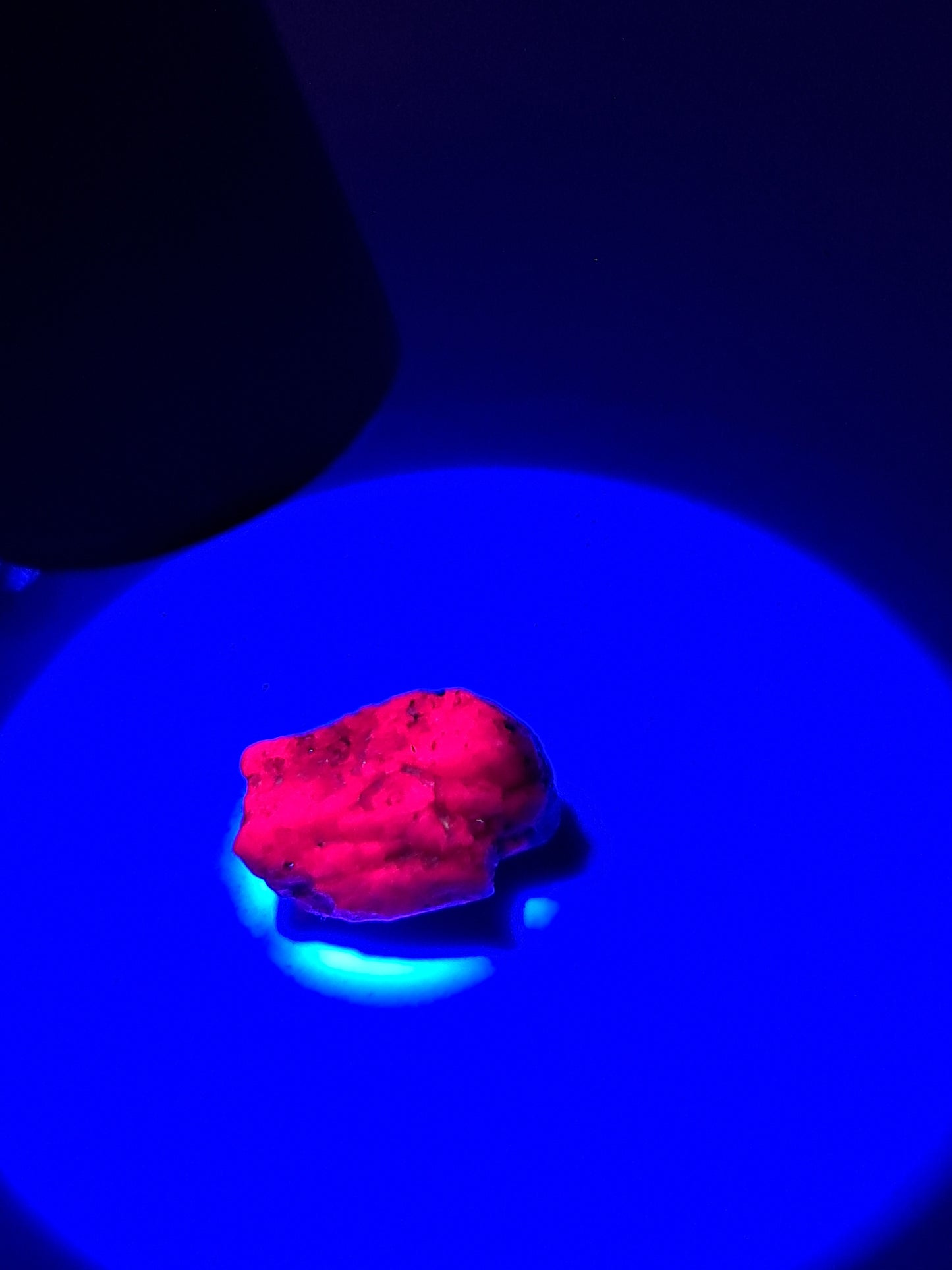 Cristal de rubí en bruto (Tamil Nadu) Piedra natural | Muestra mineral #RB22