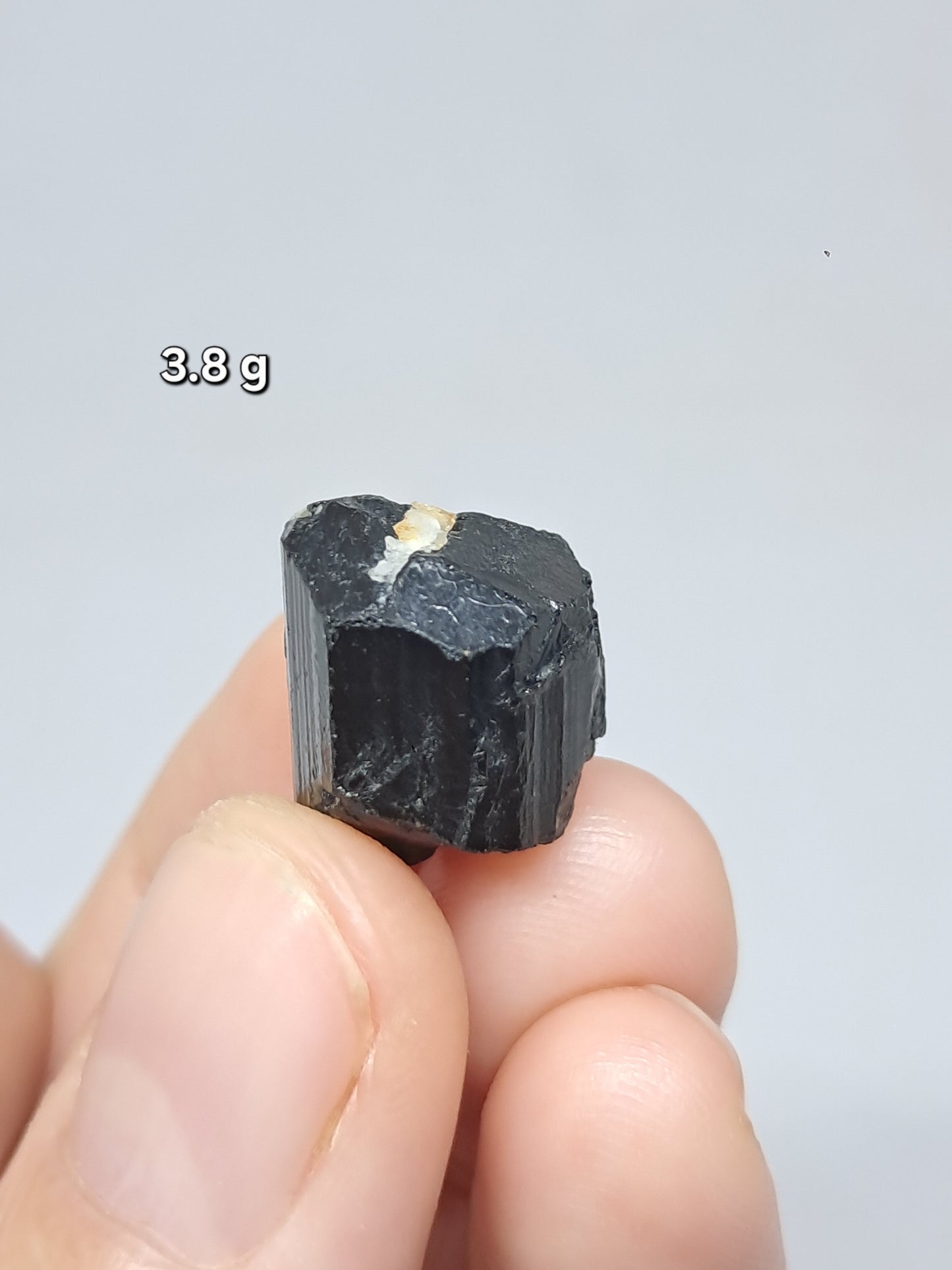 Small Black Tourmaline Crystal Naturally Terminated | Natural Stone | Mineral Specimen #BT1