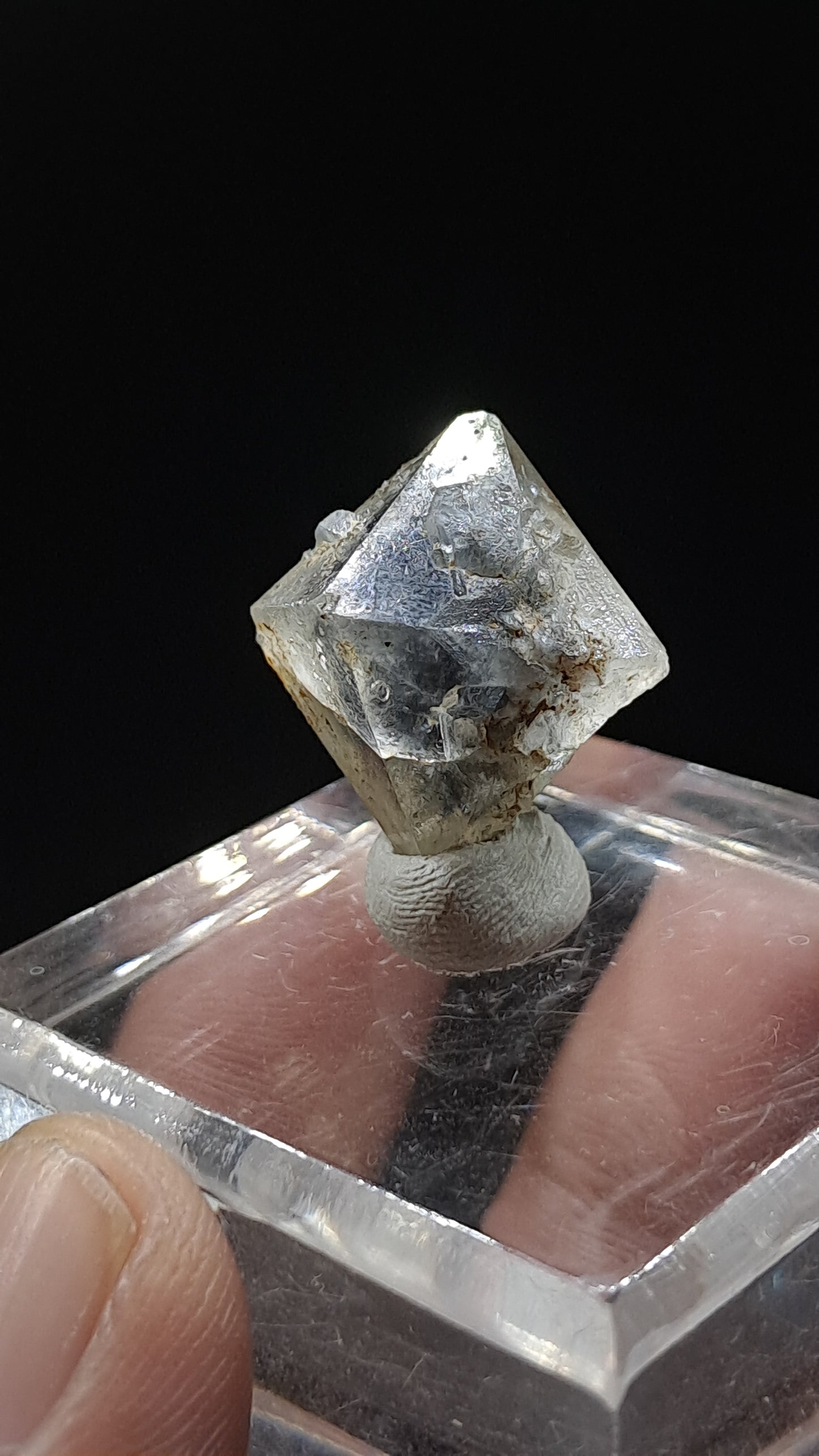 Beta Quartz (Italy) | Rare Natural Crystal | Biterminated #BTQ6