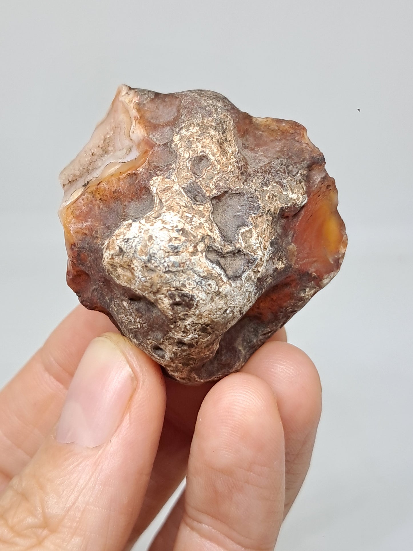Rough Carnelian (India) Raw Stone | Natural Crystal | Mineral Specimen #CRN17
