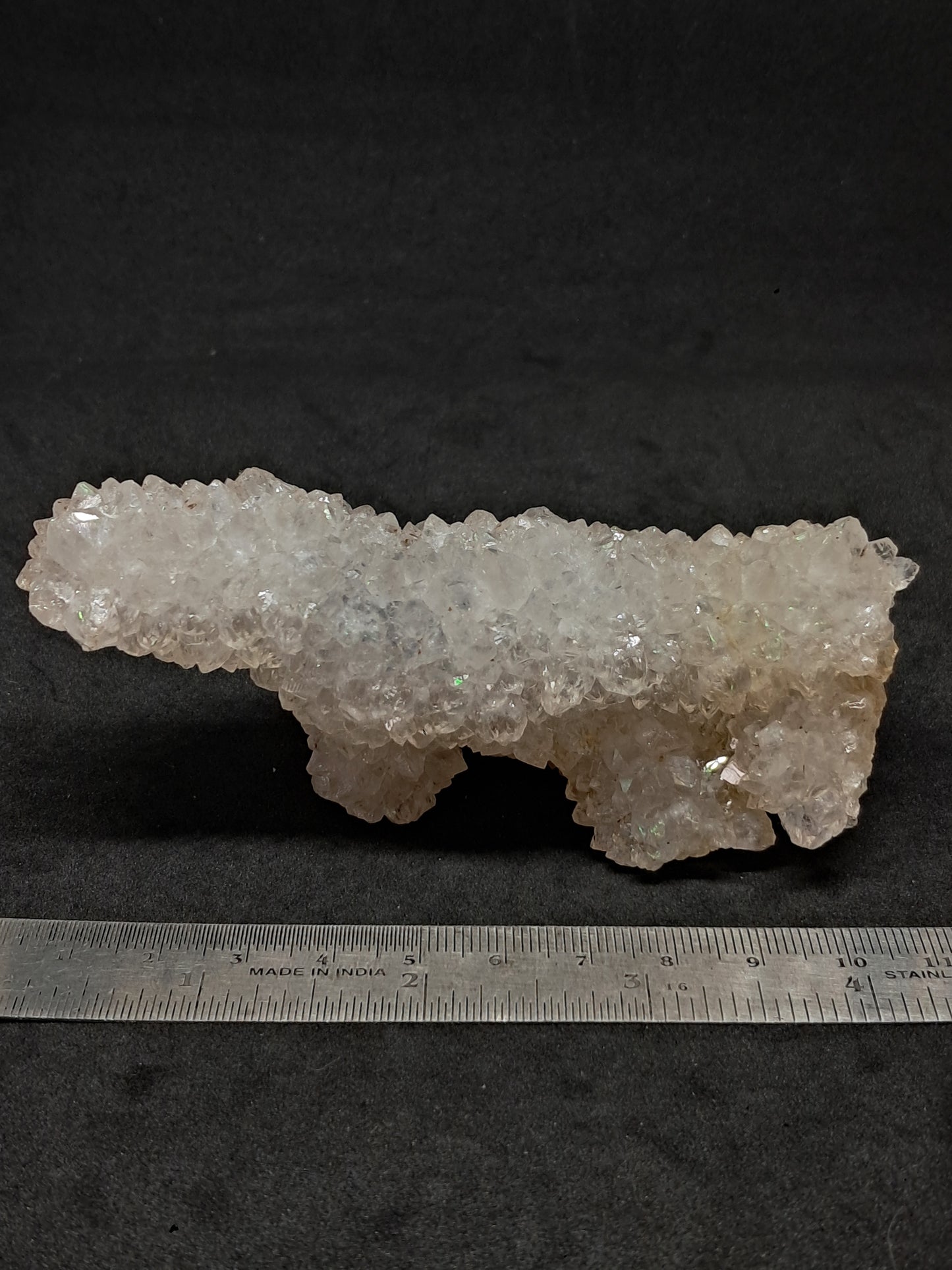 Cuarzo Iris (Aurangabad) | Anandalita | Estalactita | Cristal natural n.° AQ44