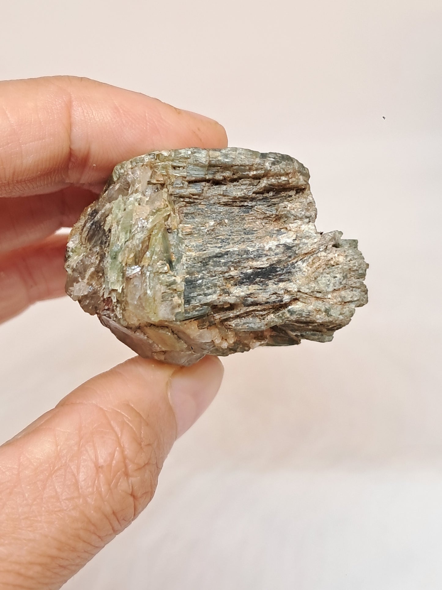 Green Kyanite (Tamil Nadu) Natural Stone #KY5