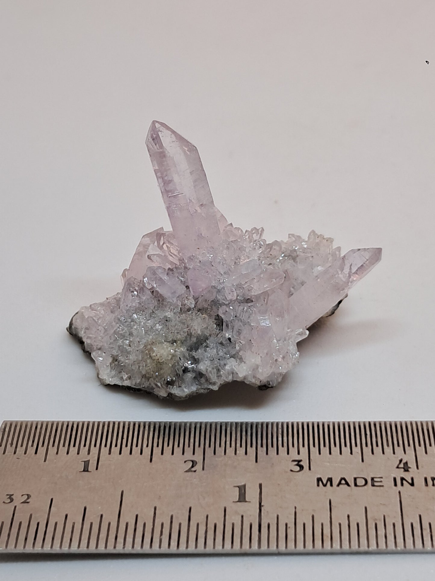 Veracruz Amethyst Crystal Points on Matrix (Mexico) | Natural Cluster | Mineral Specimen #VA24