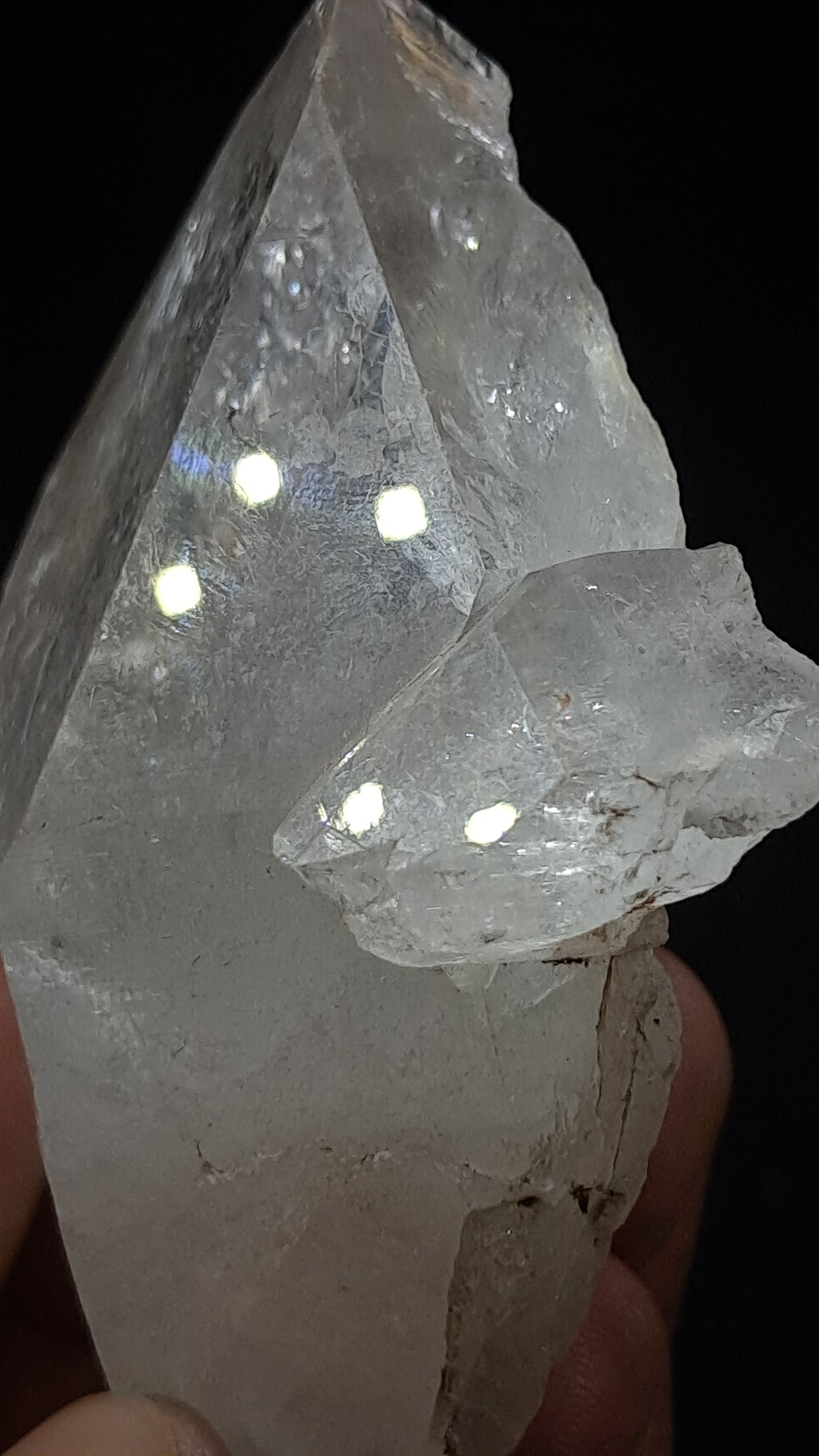 Himalayan Clear Quartz (Kullu) Natural Crystal  #CH90