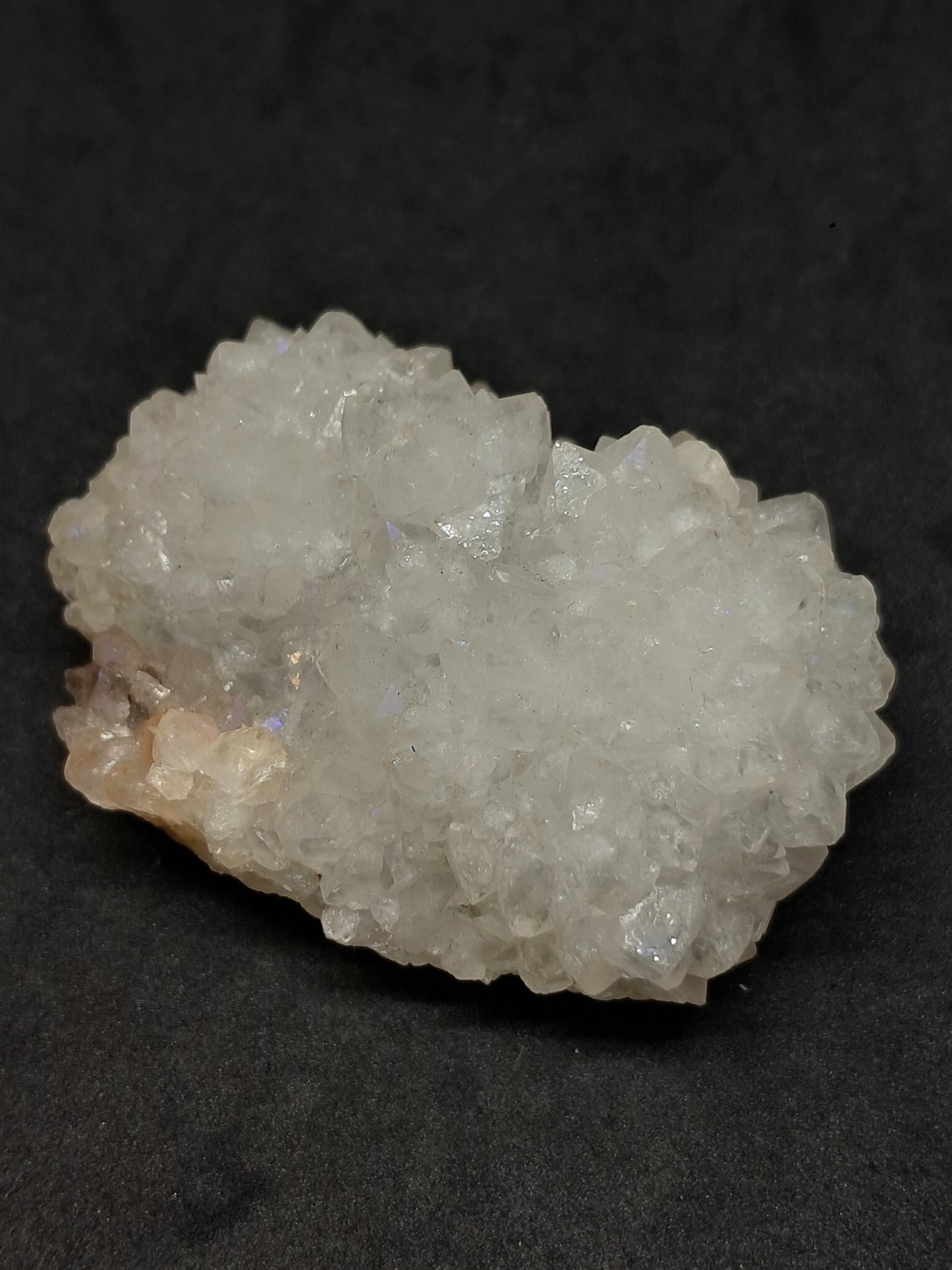 Cuarzo Iris (Aurangabad) | Anandalita | Estalactita | Cristal natural n.° AQ35
