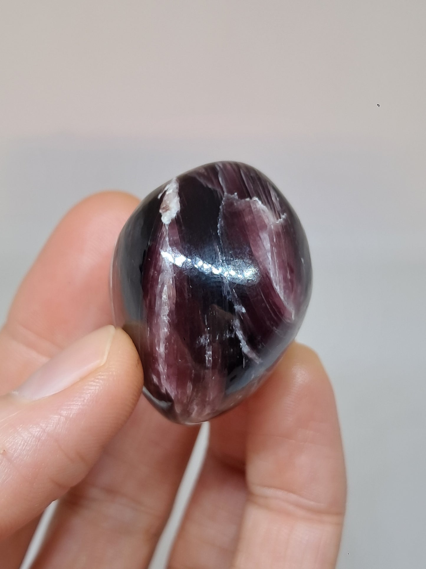 Lepidolite Tumble Stone | Natural Polished Crystal