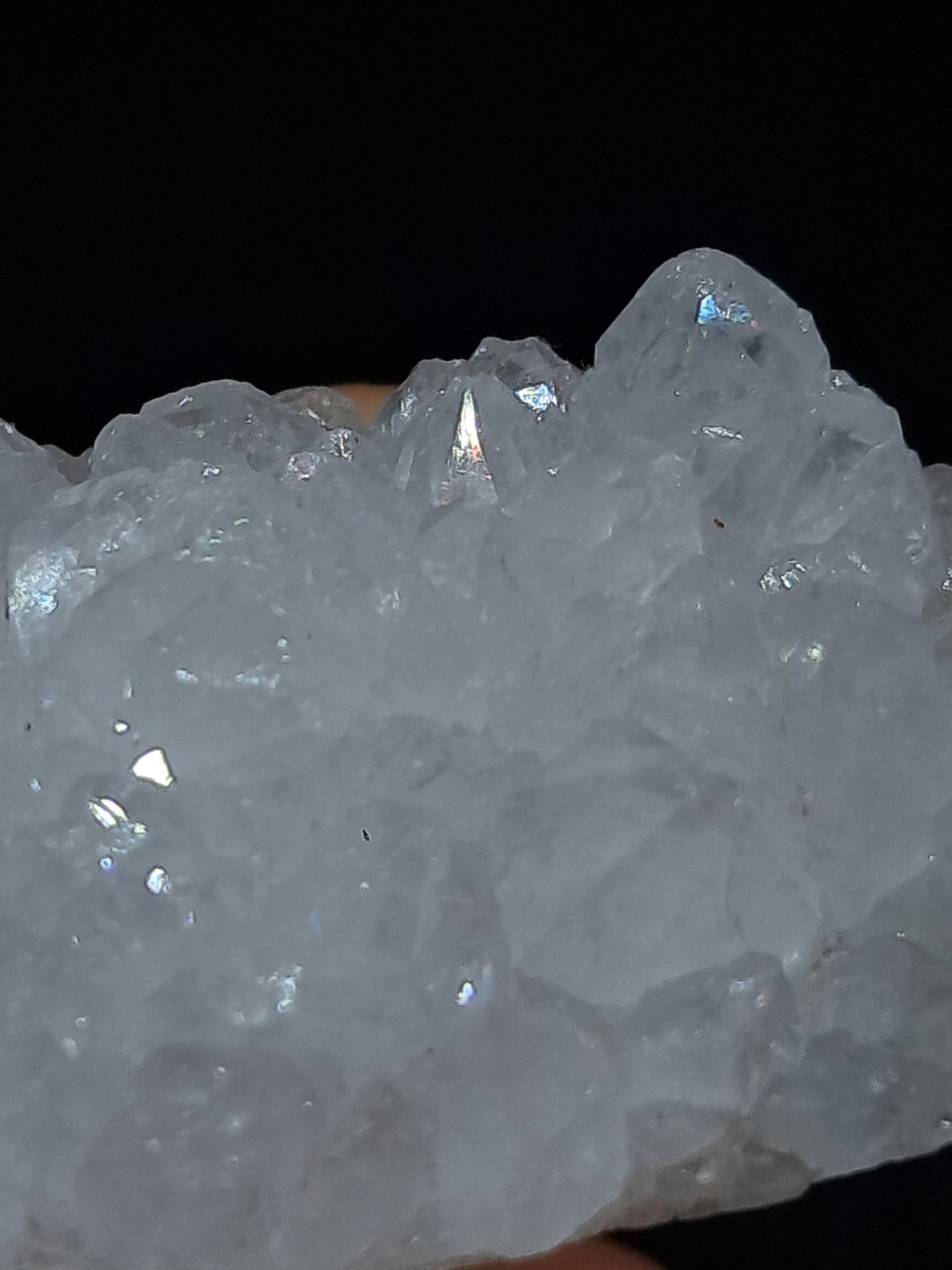 Iris Quartz (Aurangabad)| Anandalite | Cluster | Natural Crystal #AQ34