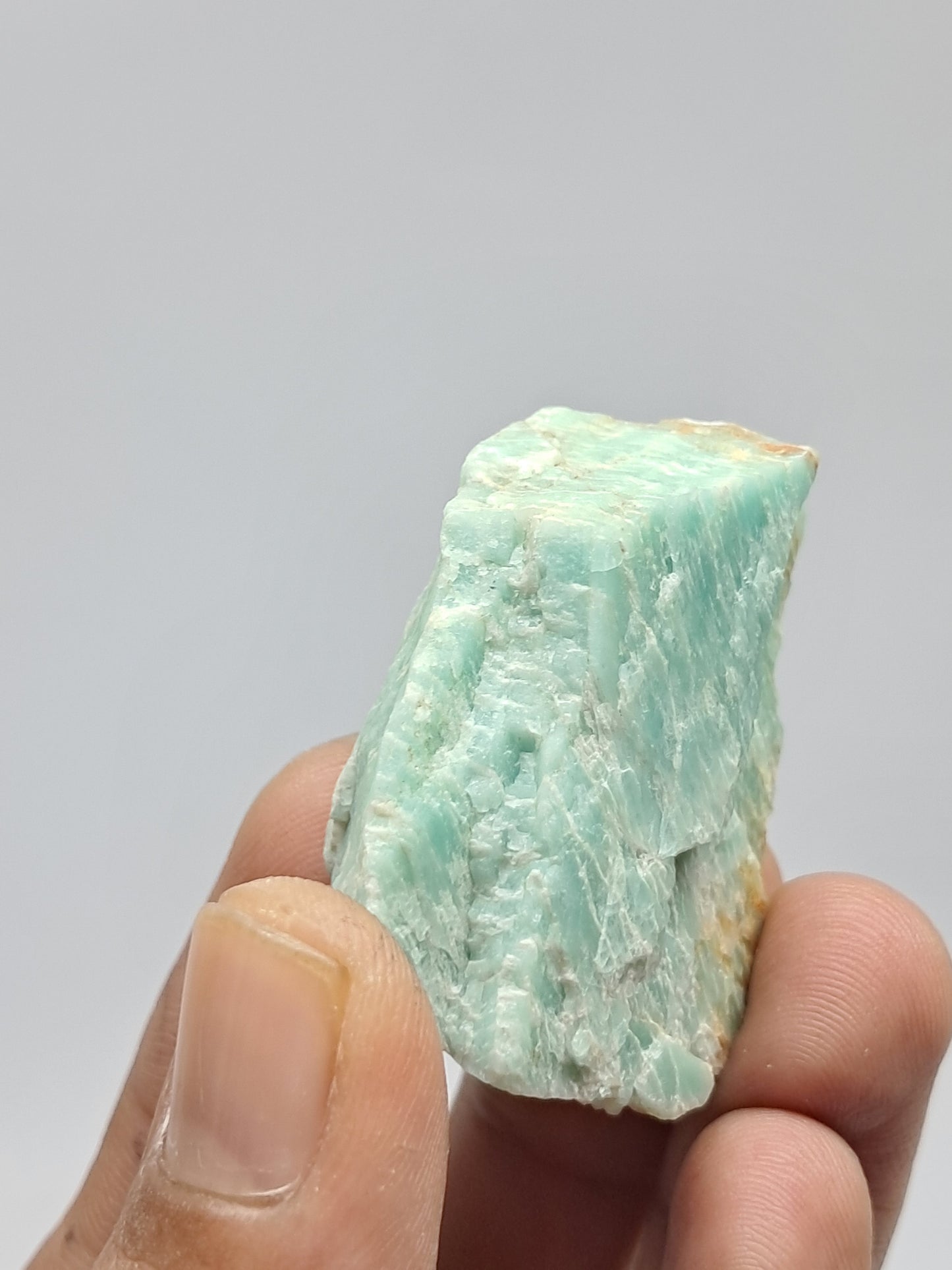 Rough Amazonite Slice | Natural Stone | Mineral Specimen #AZ8
