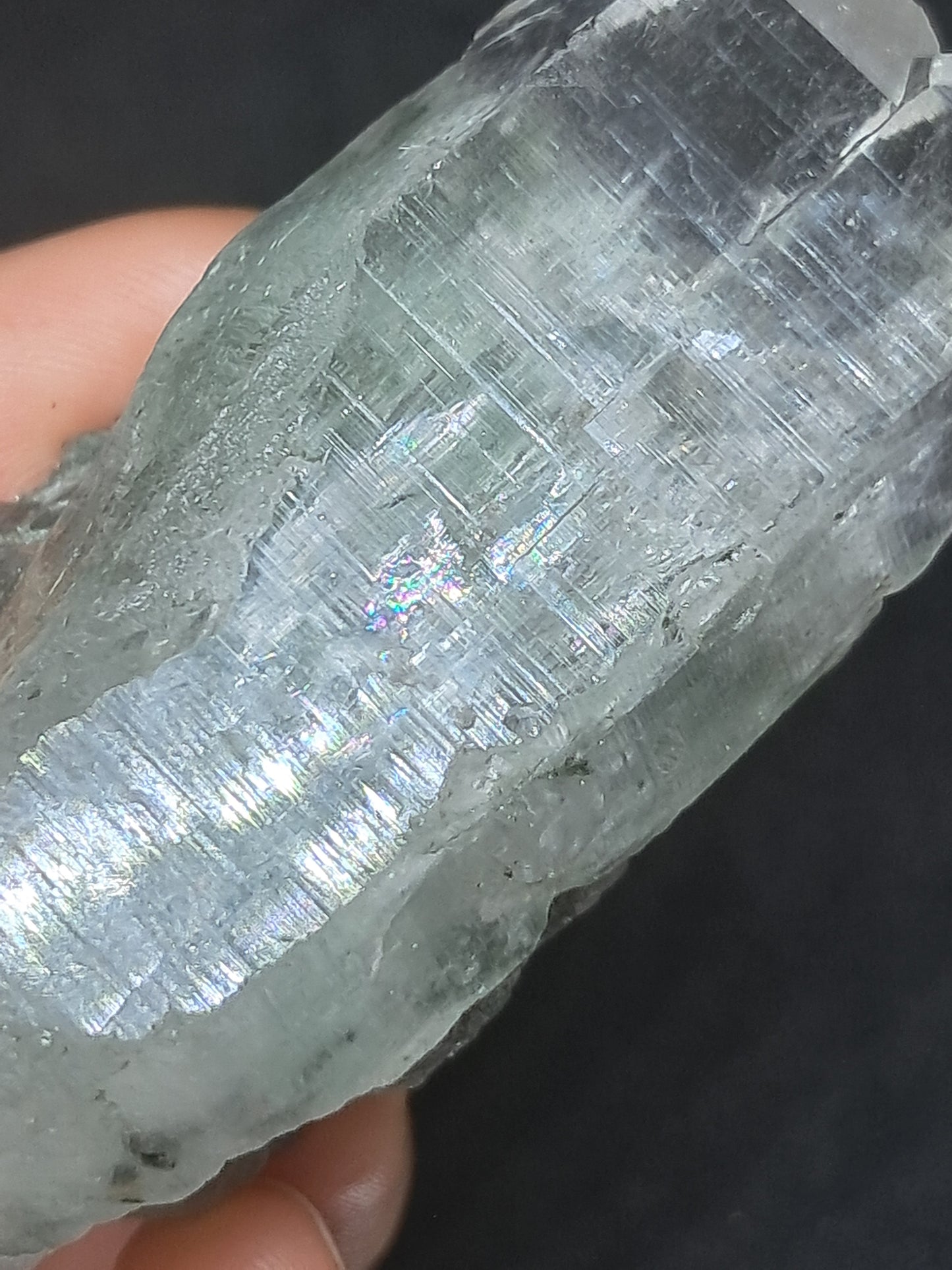 Chlorite Quartz (Kullu) Natural Point | Garden Chamanic Crystal #CQ61