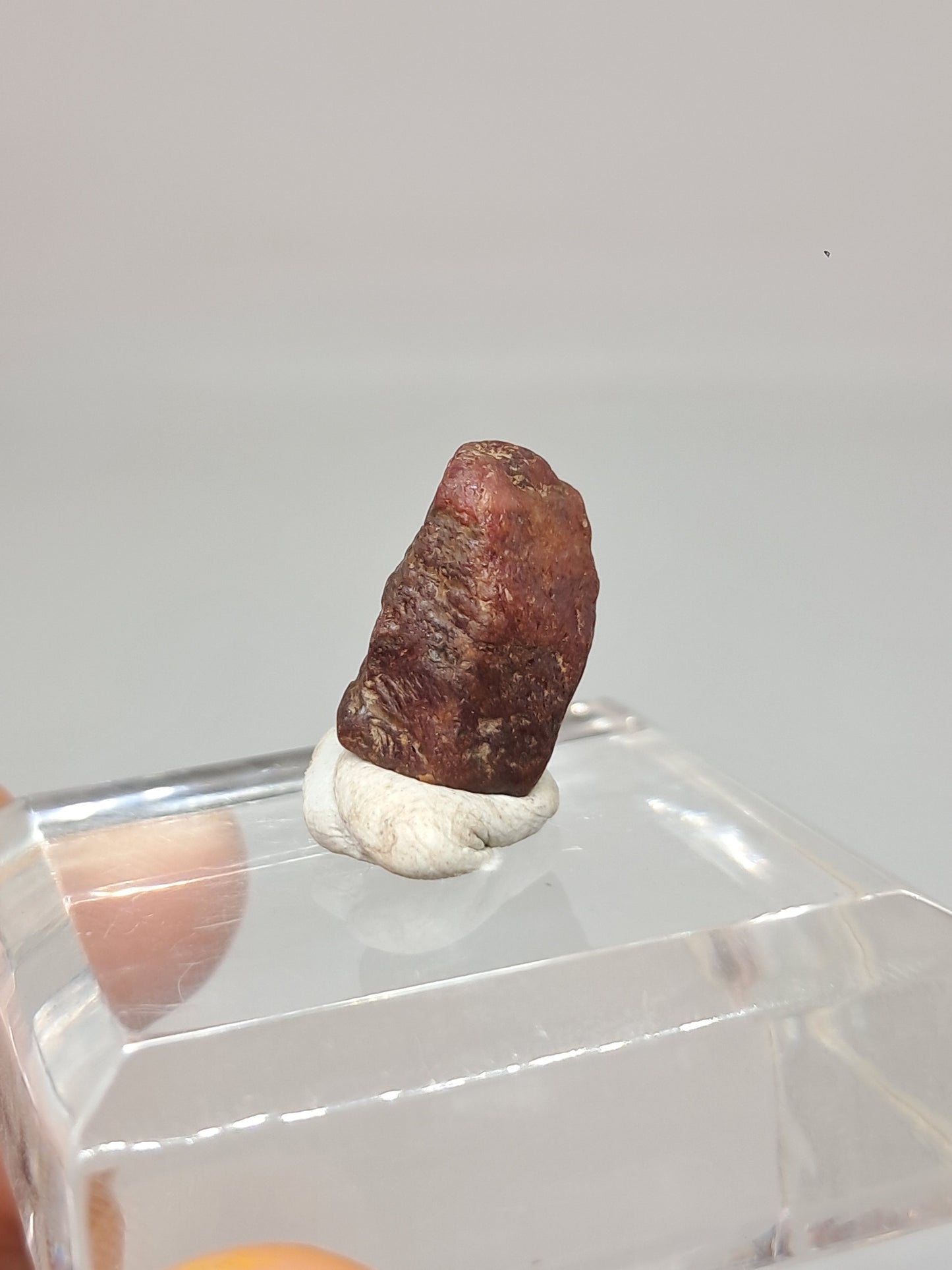 Cristal de Rubí en Bruto (Tamil Nadu) Piedra Natural | Muestra de Mineral #RB25